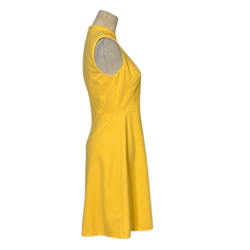 Tommy Hilfiger Tommy Hilfiger yellow crepe summer dress size 2 Size XS / US 0-2 / IT 36-38 - 6 Thumbnail