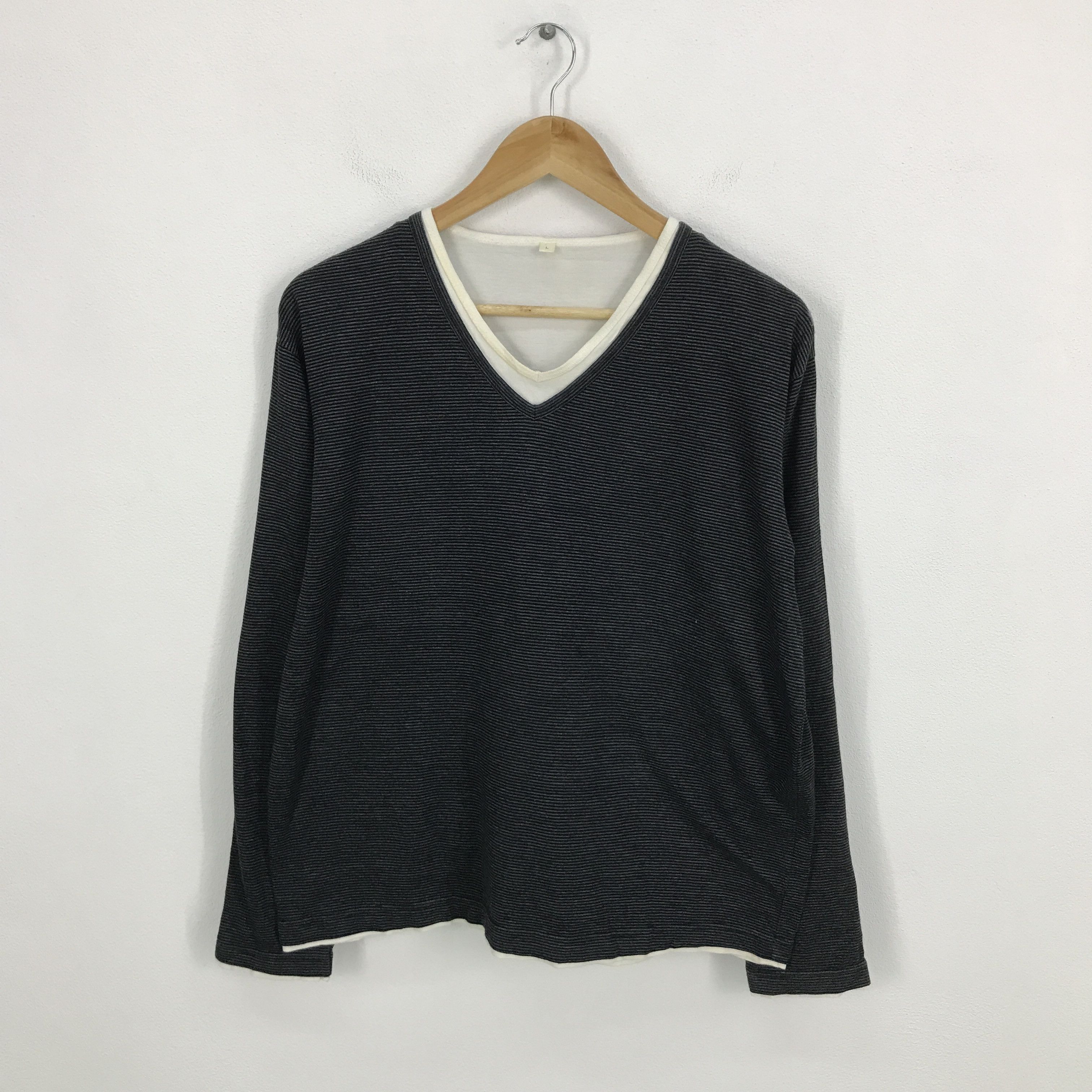 Japanese Brand ifsixwasnine punk style japanese brand long sleeve shirts Size US L / EU 52-54 / 3 - 1 Thumbnail