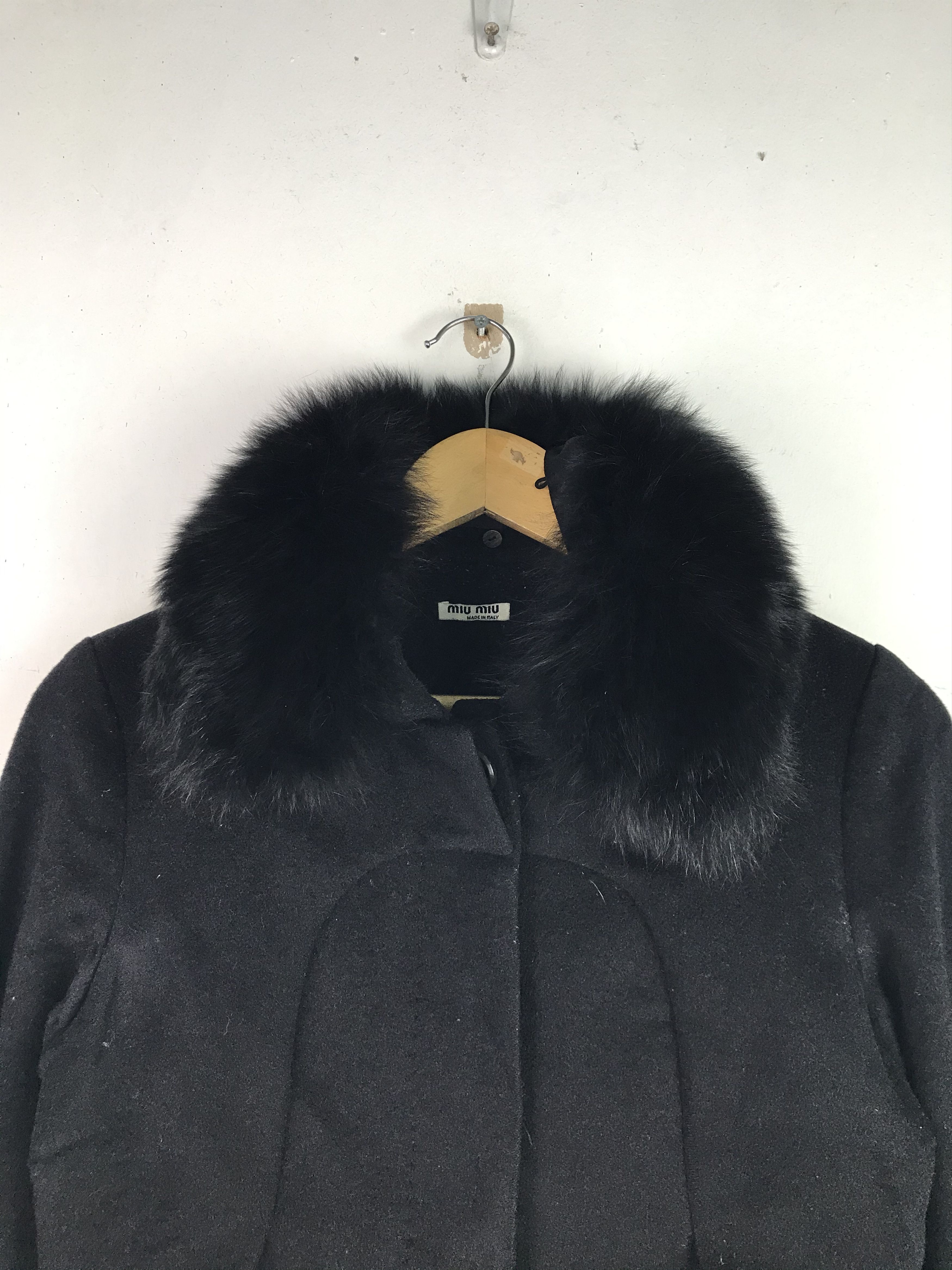 Miu Miu Vintage Luxury Mohair Miu Miu Long Jacket Size XS / US 0-2 / IT 36-38 - 3 Thumbnail