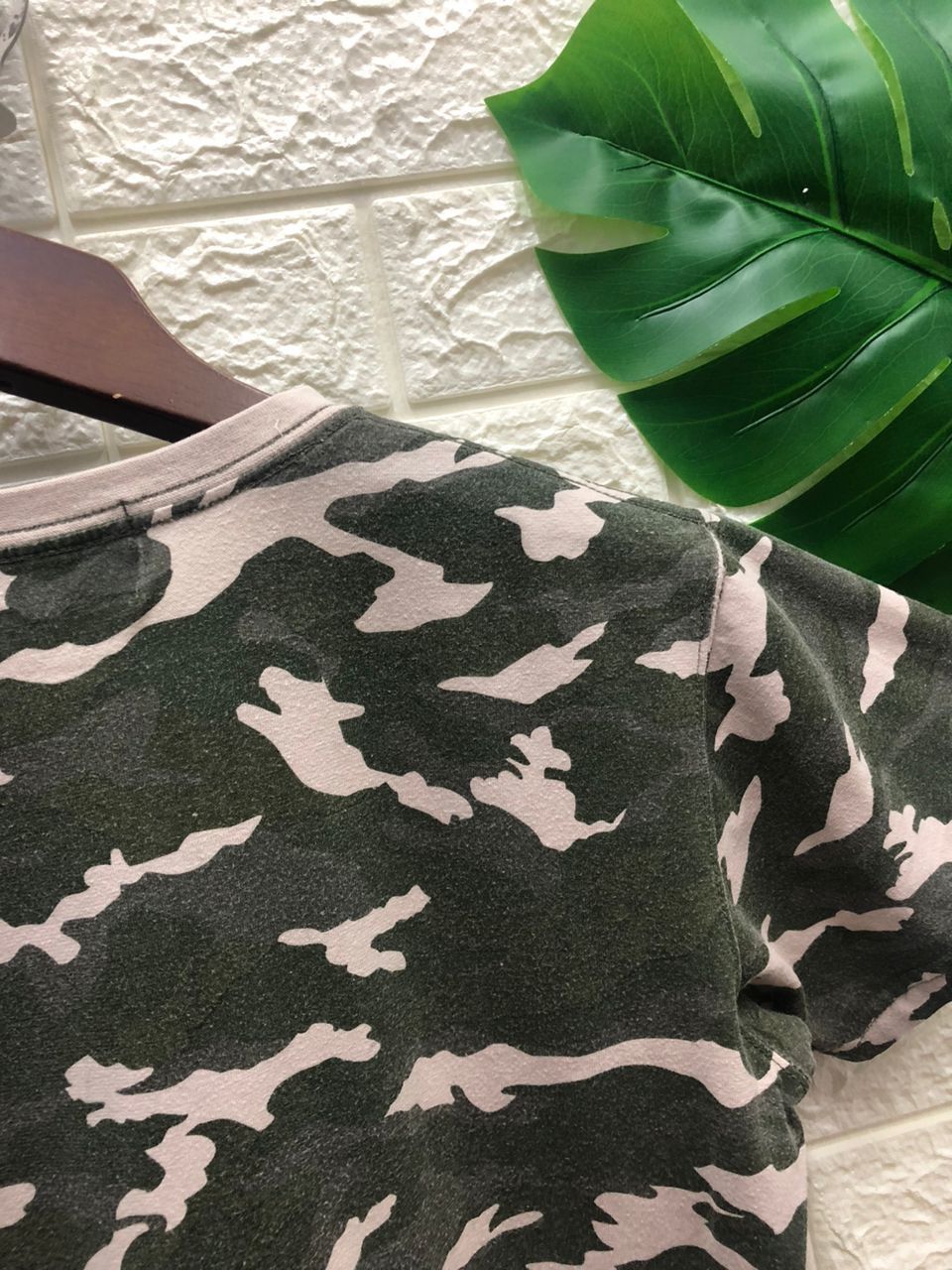 Japanese Brand camo green army Shades Half Lgb Style Size US M / EU 48-50 / 2 - 5 Thumbnail