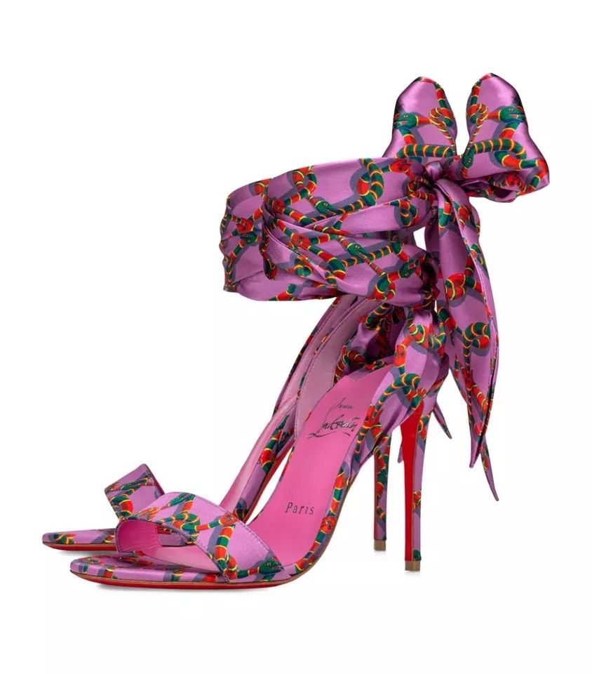 Christian Louboutin o1s1wg110924 Sandale Du Pumps in Multicolor Size US 10 / IT 40 - 4 Thumbnail