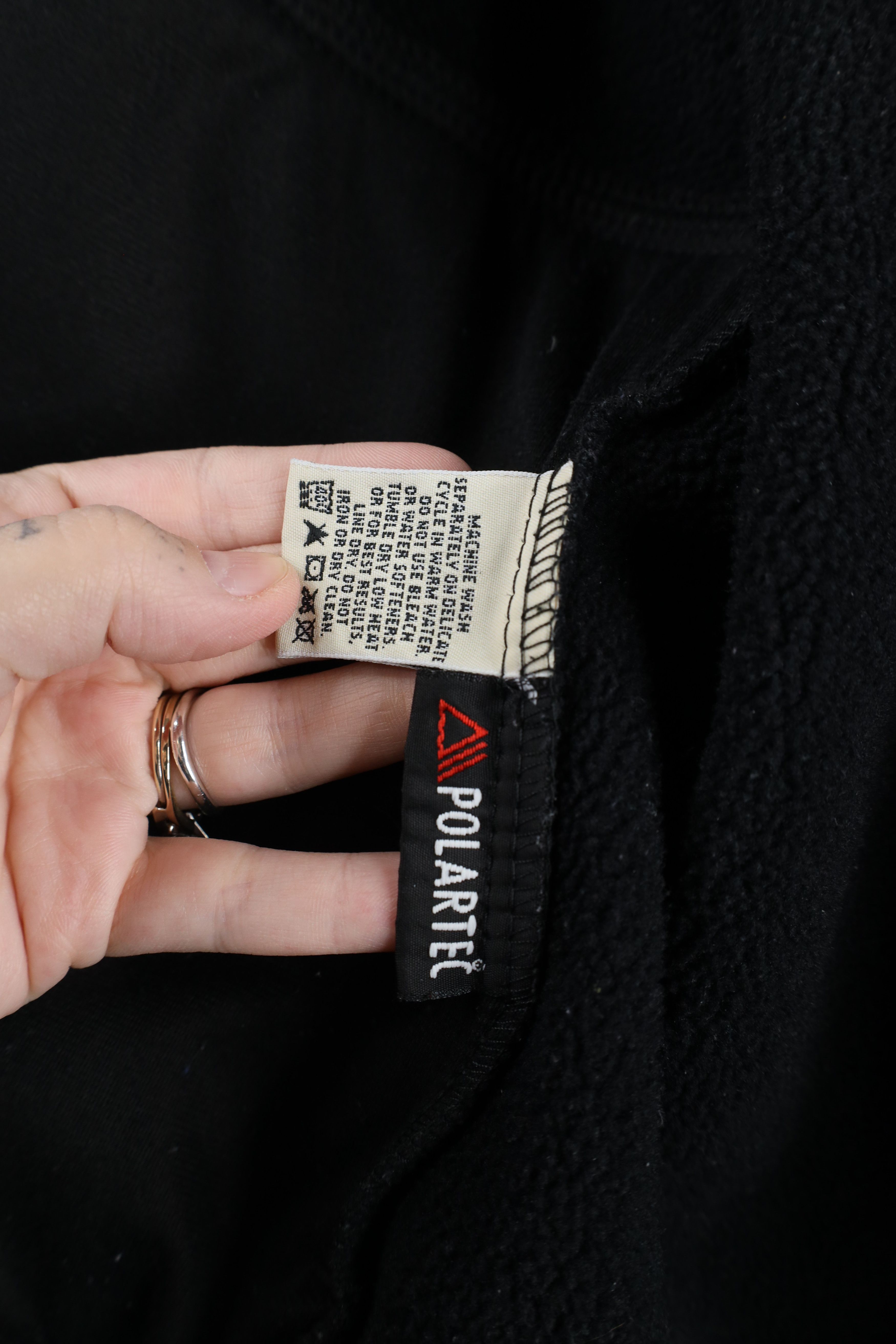 Eddie Bauer × Vintage Vintage 90s Eddie Bauer Polartec Fleece Vest Jacket Black Size US XS / EU 42 / 0 - 9 Thumbnail