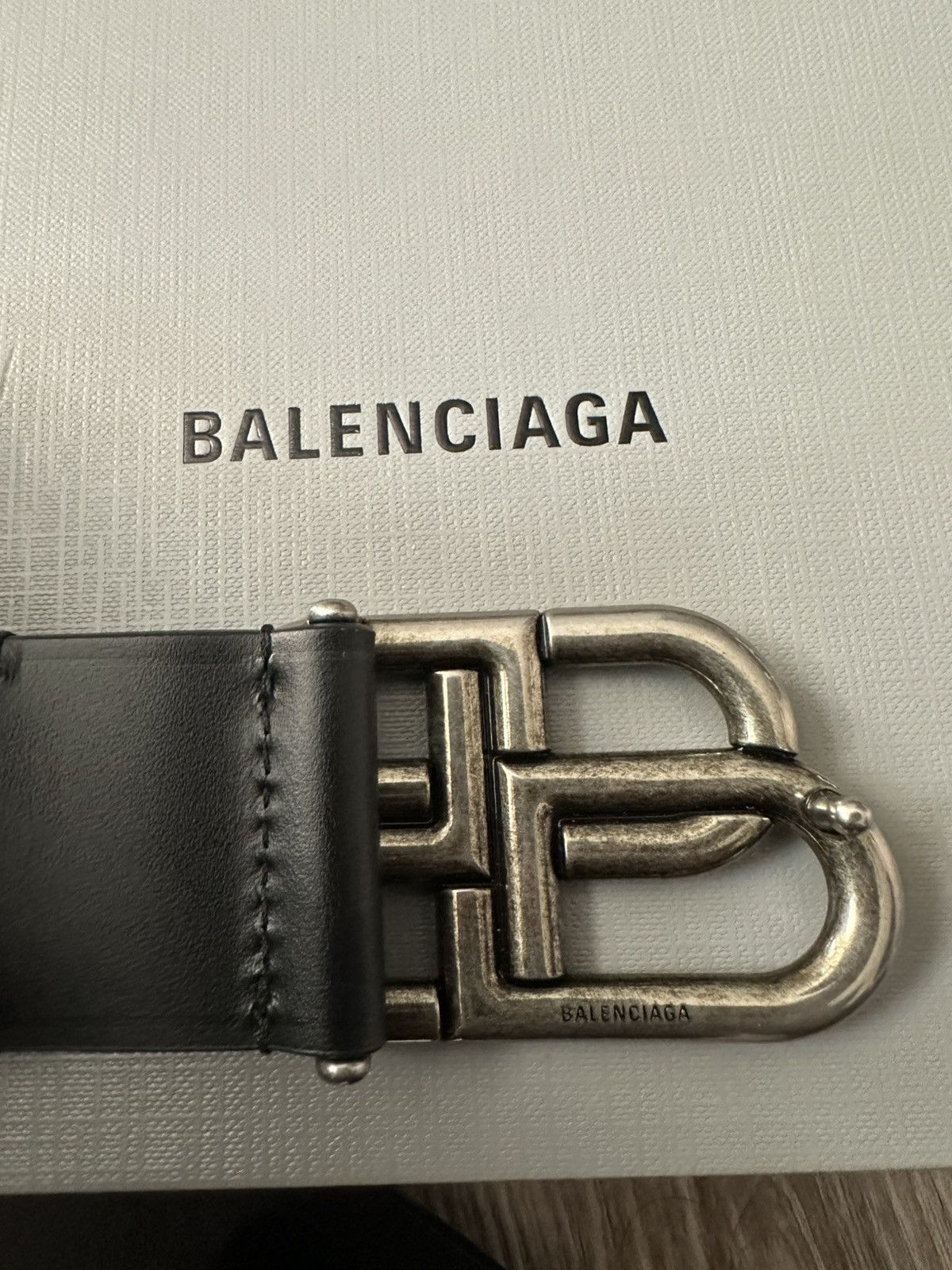 Balenciaga Balenciaga BB Belt 85 CM Size ONE SIZE - 3 Thumbnail