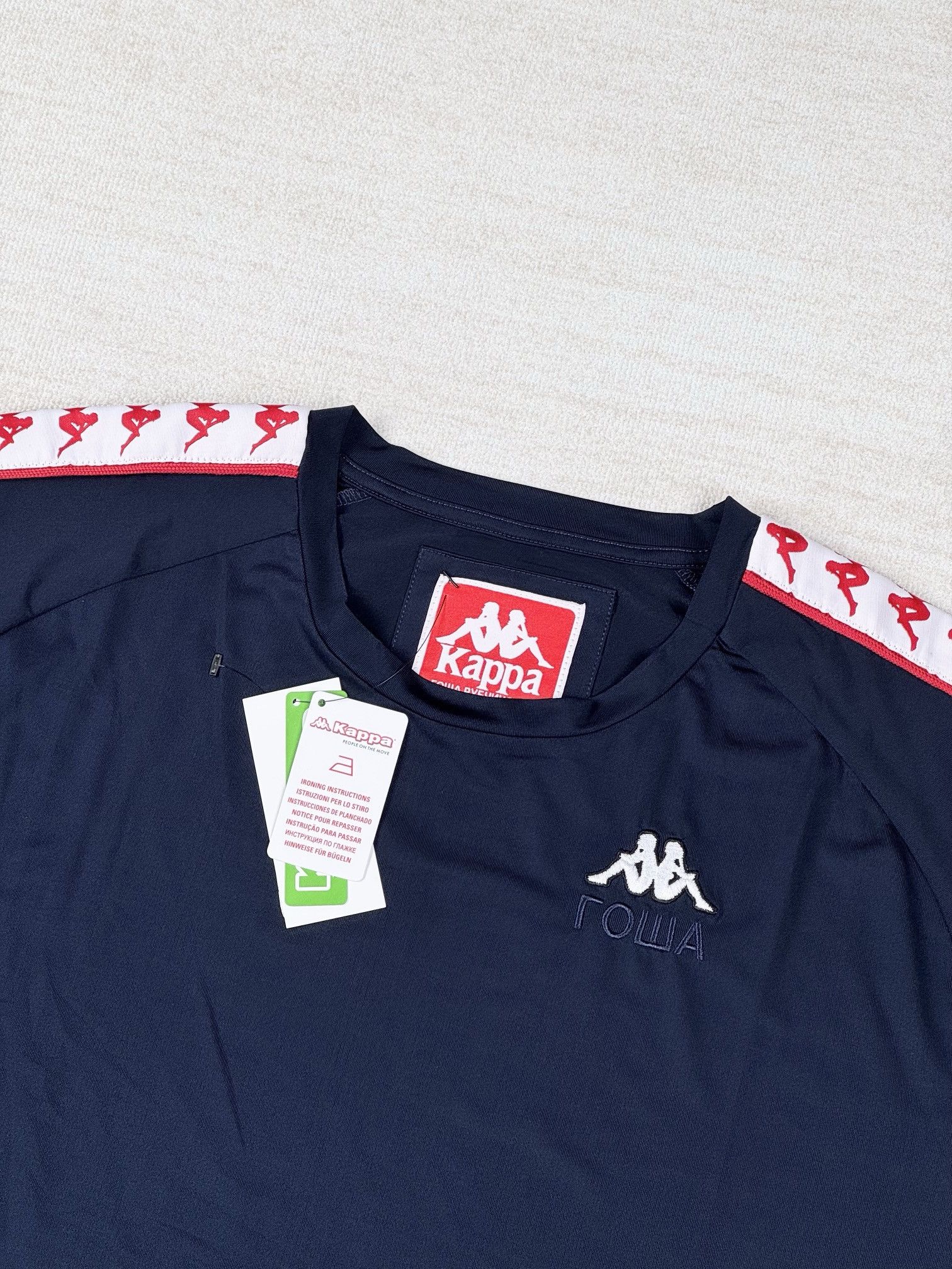 Gosha Rubchinskiy × Kappa Kappa x Gosha Rubchinskiy Logo Tape S/S Shirt SS17 Size US XL / EU 56 / 4 - 2 Thumbnail