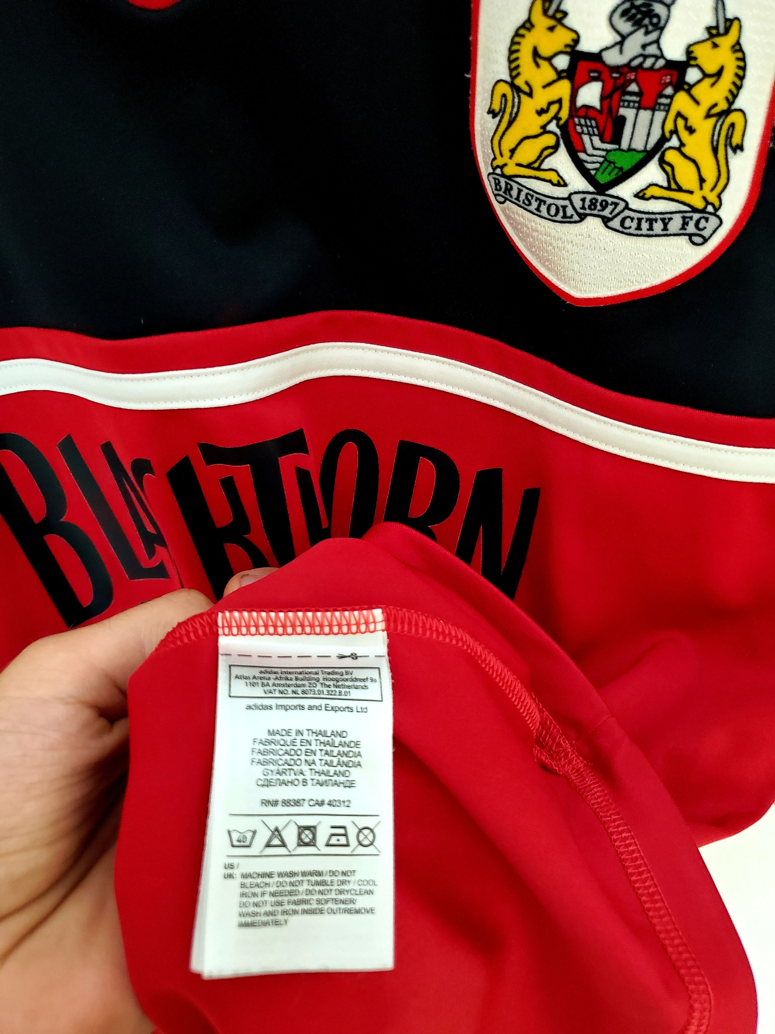 Adidas FC BRISTOL CITY 2012/2013 HOME JERSEY perfect condition M Size US M / EU 48-50 / 2 - 4 Thumbnail