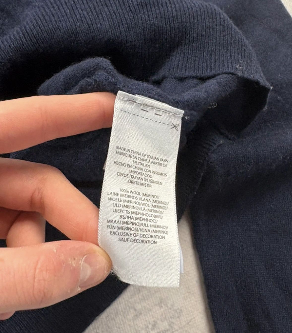 Ralph Lauren Ralph Lauren 100% Merino Wool sweater small haft pony logo Size US XL / EU 56 / 4 - 10 Thumbnail