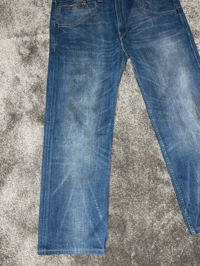 Levi's Vintage Clothing LEVI'S 503 LOOSE 2008 VINTAGE BUCKLE CINCH BACK DENIM PANTS Size US 36 / EU 52 - 4 Thumbnail
