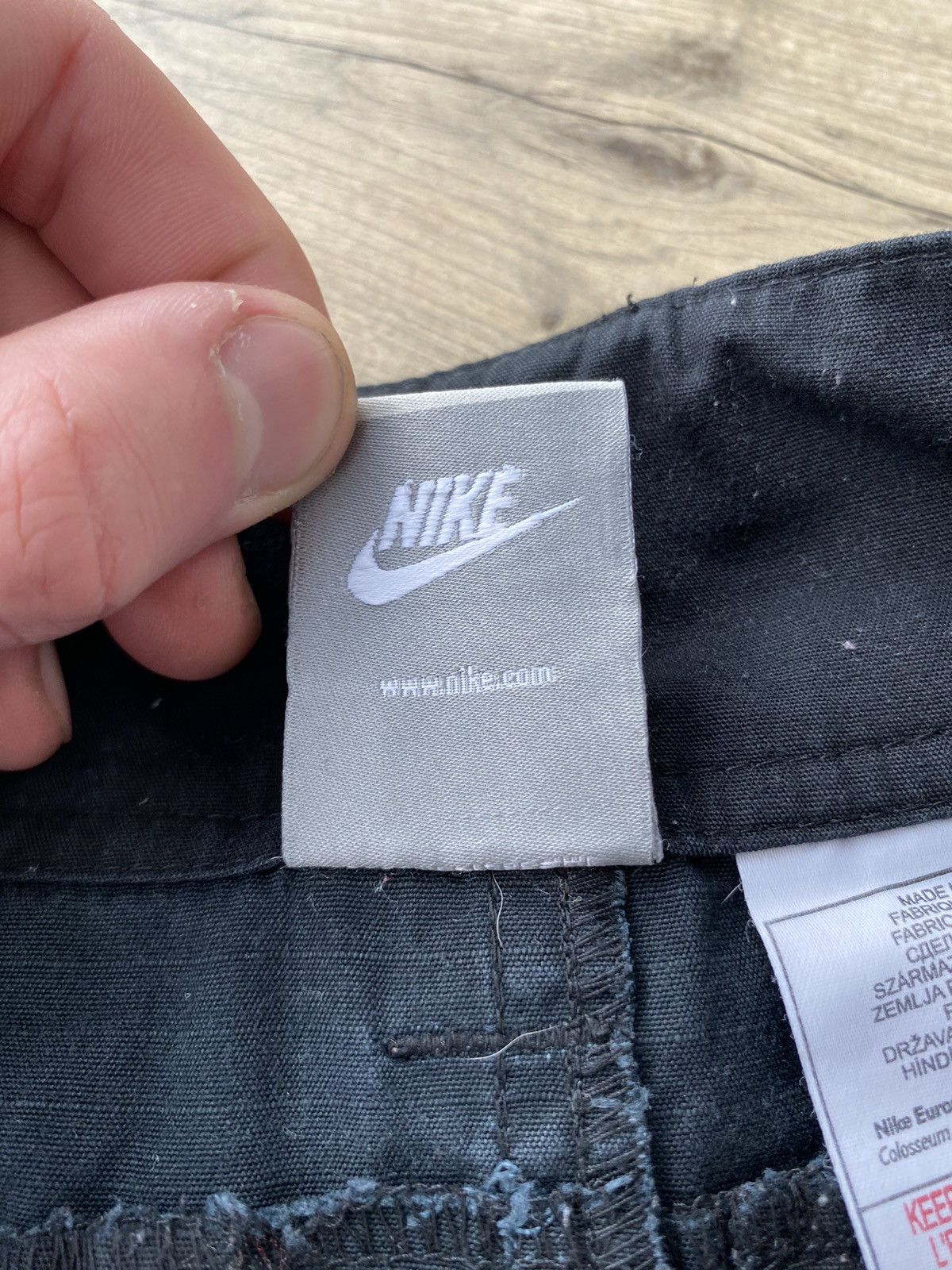 Nike × Vintage Nike Vintage cargo Shorts Size US 34 / EU 50 - 7 Thumbnail