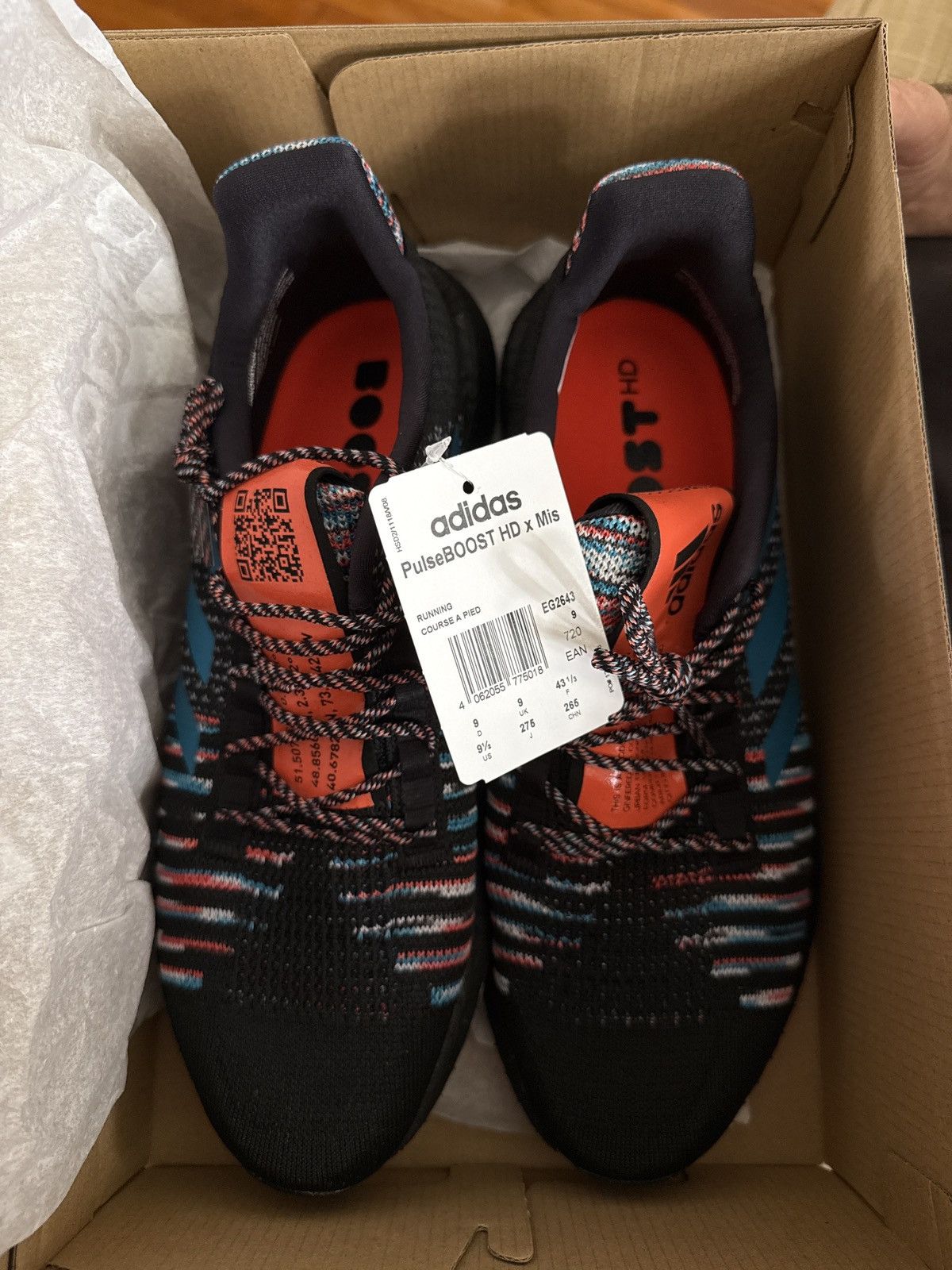 Adidas Adidas x Missoni PulseBOOST HD Size US 9.5 / EU 42-43 - 7 Thumbnail