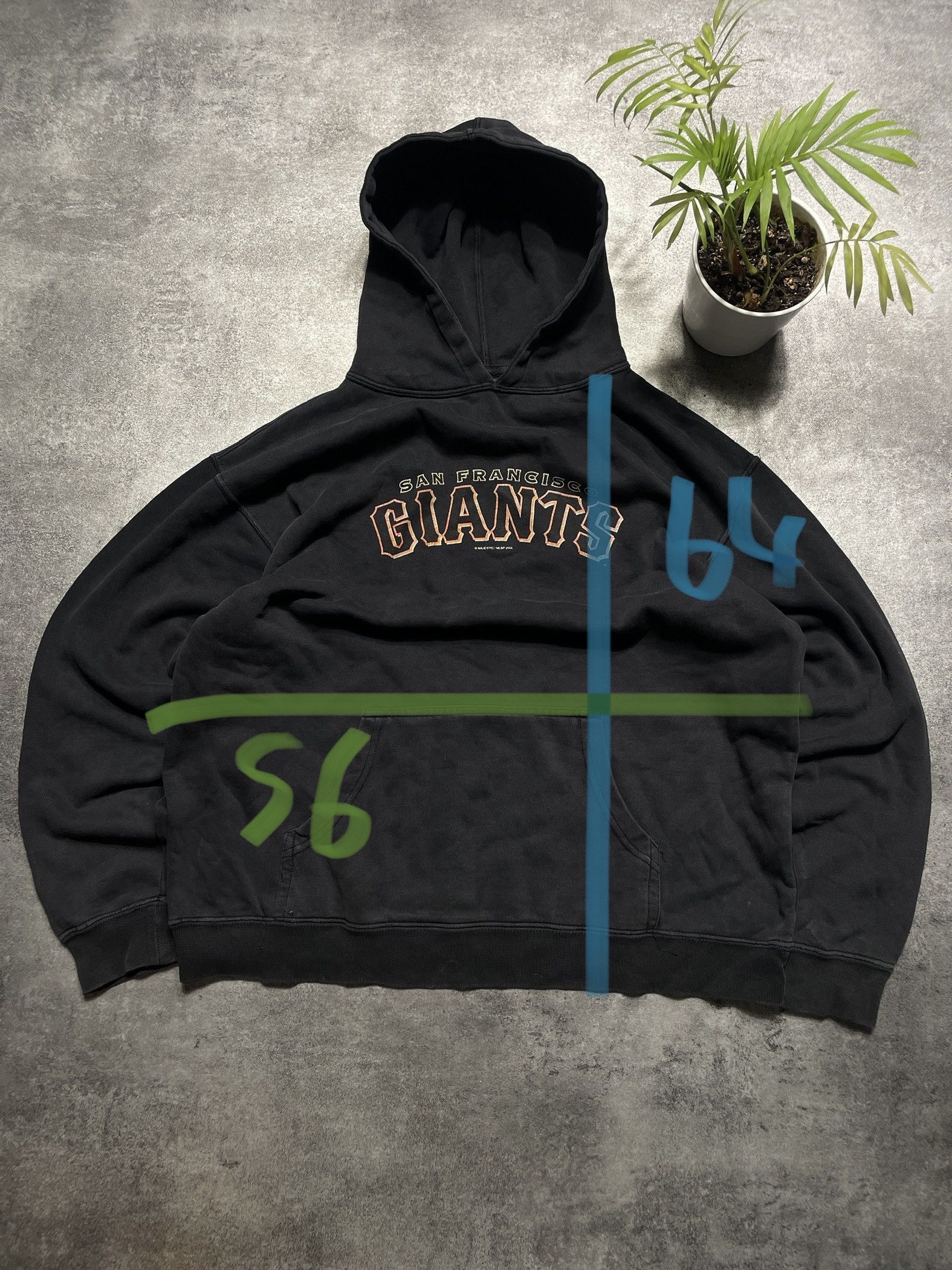 Majestic Vintage 2006 Giants Hoodie Boxy Fit Majestic Size US S / EU 44-46 / 1 - 9 Thumbnail