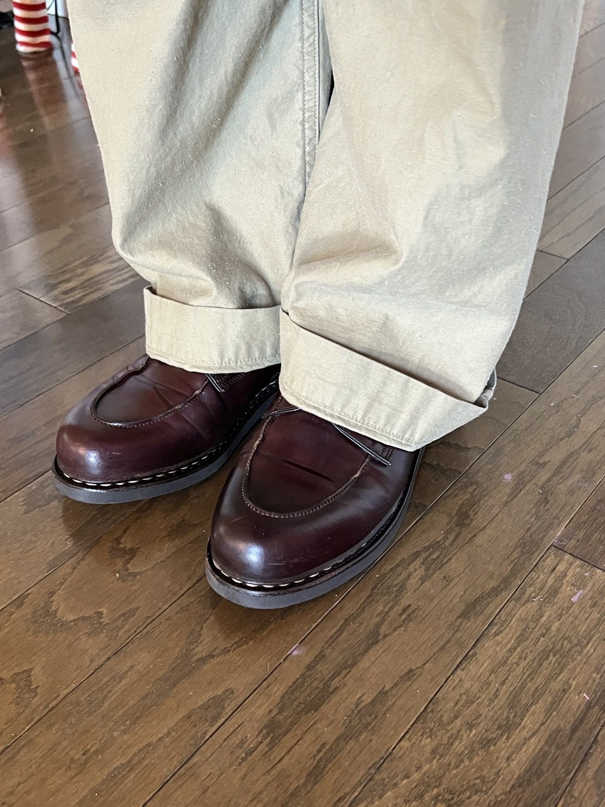 Paraboot Paraboot shell cordova chambord burgundy 8 Size US 9 / EU 42 - 12 Thumbnail