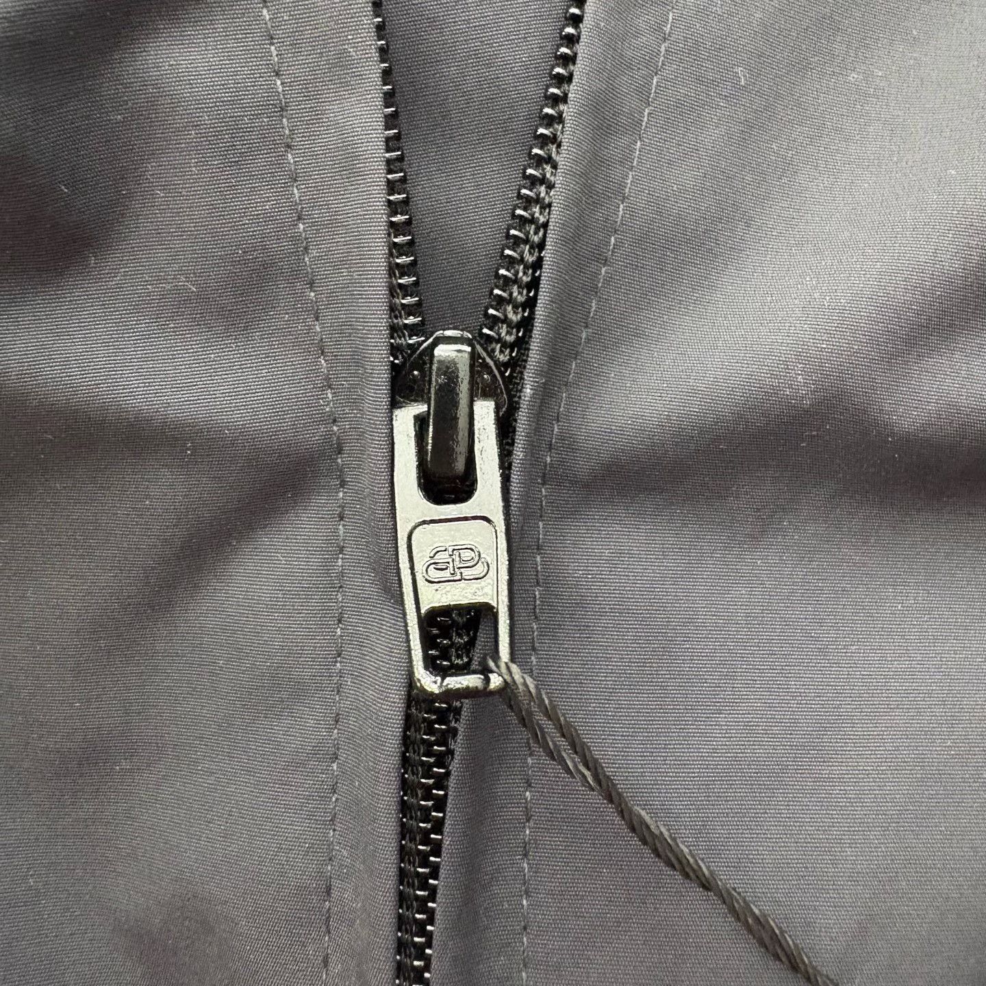 Balenciaga Balenciaga Logo-patterned jacket with stand-up collar, zip Size US XS / EU 42 / 0 - 8 Thumbnail