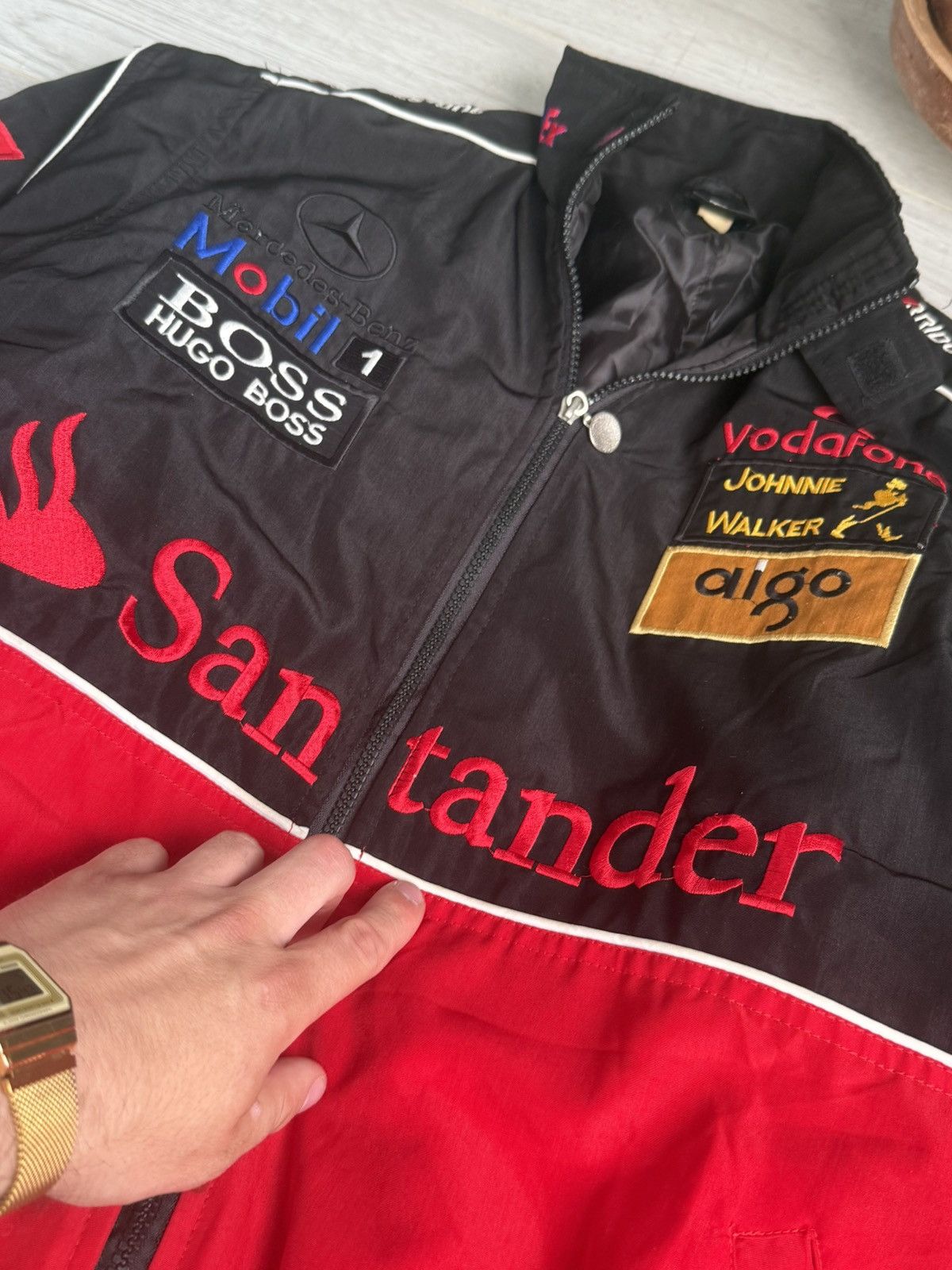 Mercedes-Benz × Vintage Vintage Jacket Mercedes-Benz hype Santander McLaren Size US L / EU 52-54 / 3 - 4 Thumbnail