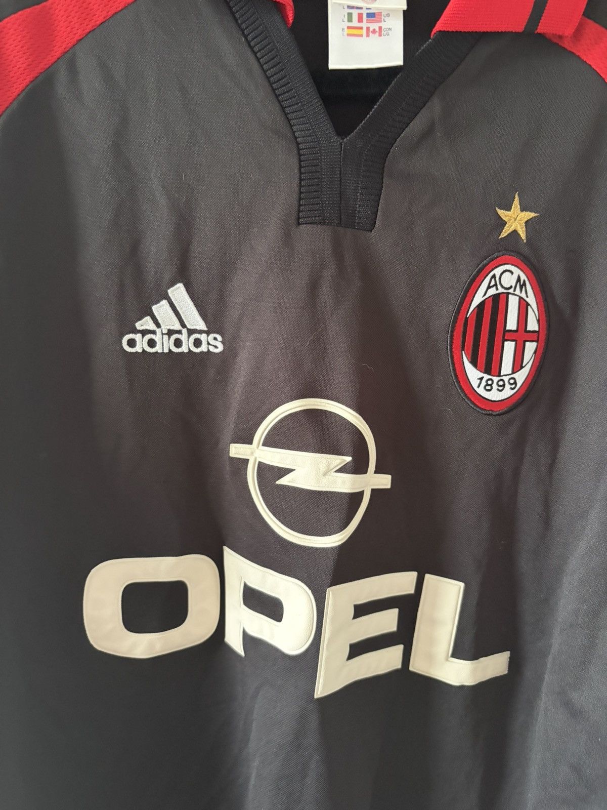 AC Milan adidas 2000/2001 trzecia Vintage — zdjęcie 2