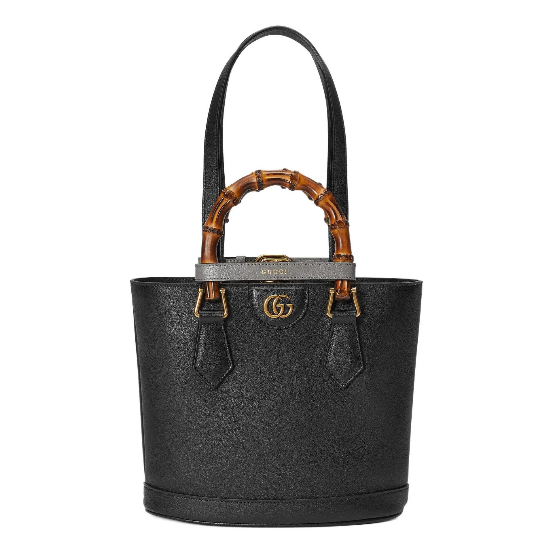 Gucci o1la5ras0526 Size: OS / Gucci Diana Small Tote Bag in Black Size ONE SIZE - 1 Thumbnail