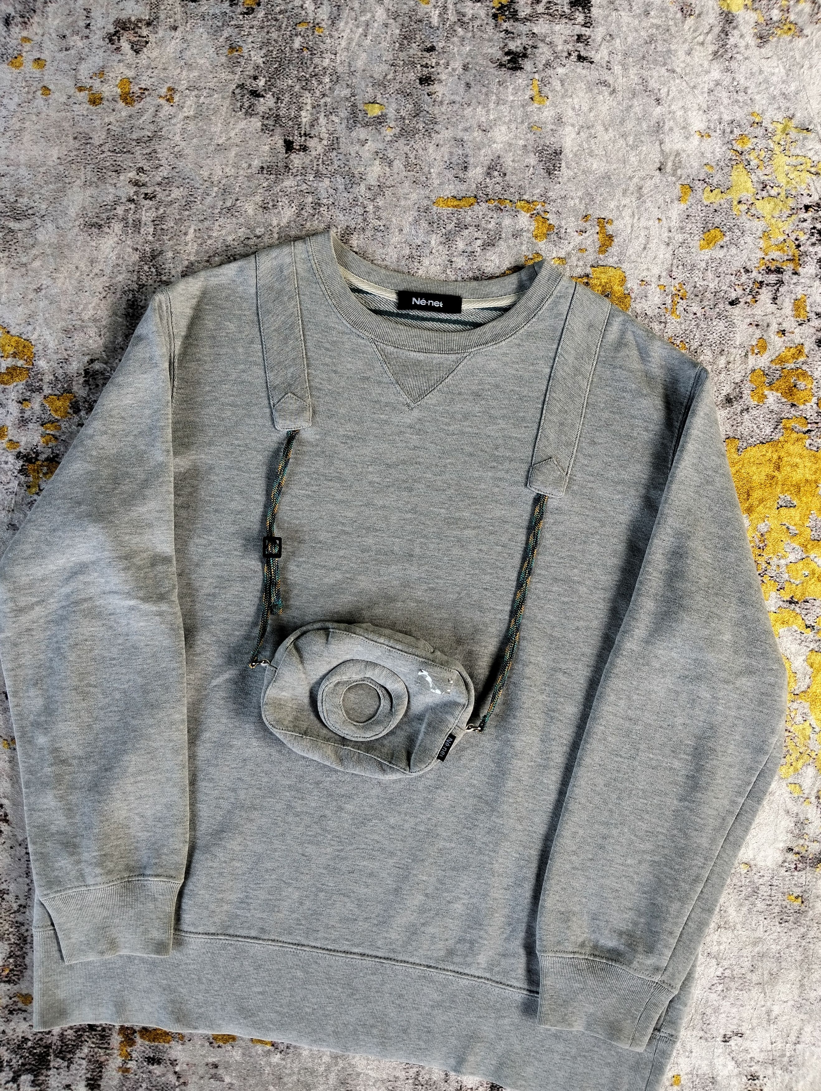 Issey Miyake Ne-Net by Issey Miyake 3D Camera Crewneck Sweatshirts Size US M / EU 48-50 / 2 - 2 Thumbnail