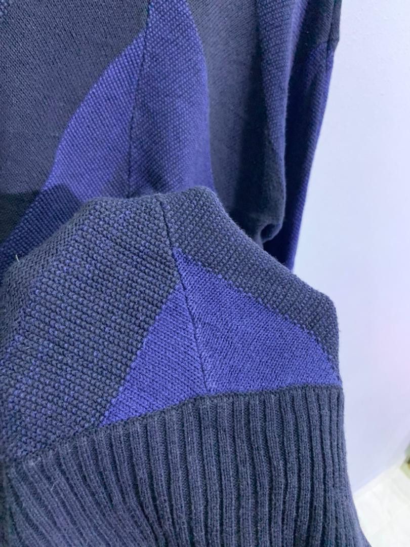 GOSTAR DE FUGA FUGA Japan Abstract Knit Sweater – Yohji Style Size US M / EU 48-50 / 2 - 6 Thumbnail