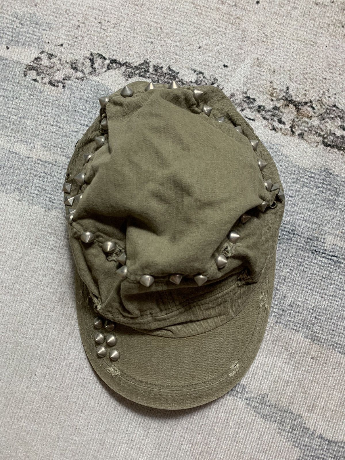 If Six Was Nine Vintage Studded Commando Hat Size ONE SIZE - 5 Thumbnail