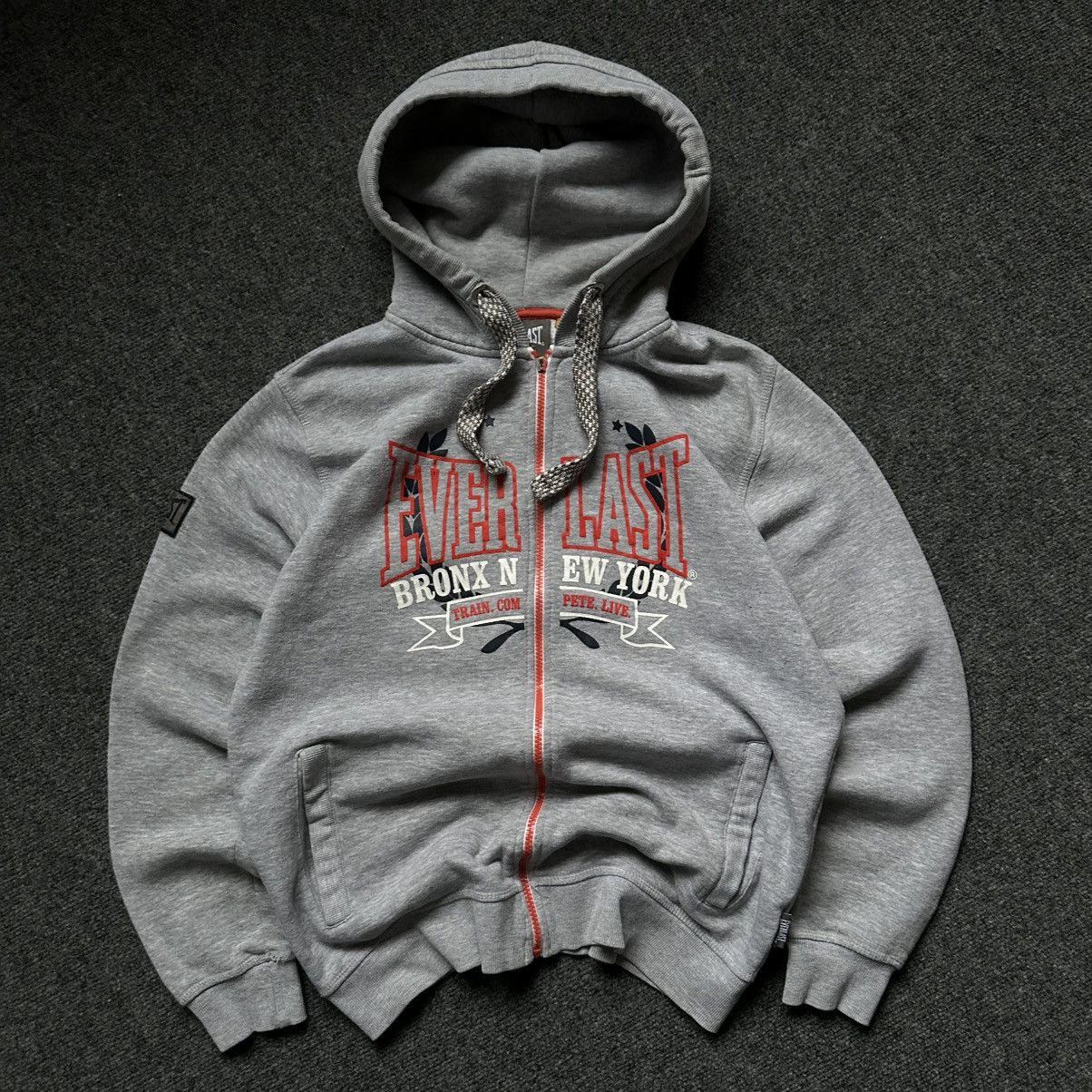 Everlast VTG Zip Hoodie Everlast Big Logo Size M Y2K 00s USA Hype Size US M / EU 48-50 / 2 - 3 Thumbnail