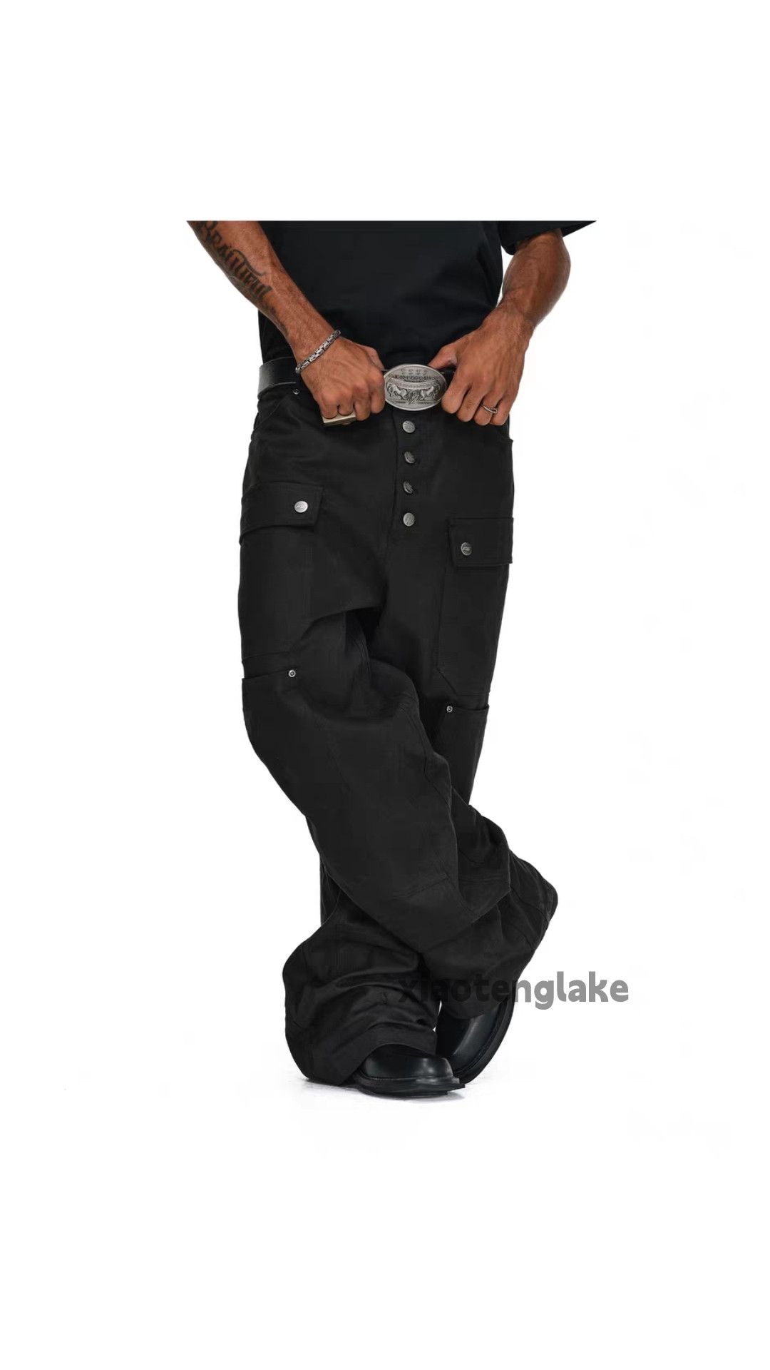 Vintage Unisex outdoor utility punk yuppie grunge cargo pants Size US 32 / EU 48 - 1 Thumbnail