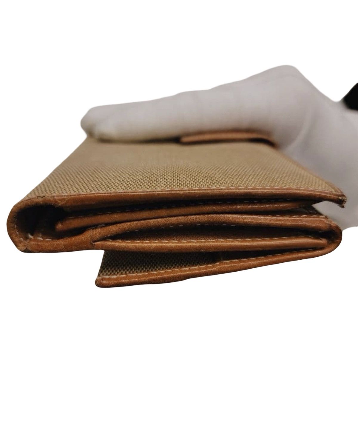 Gucci GUCCI nterlocking GG Sherry Line Canvas Continental Bifold Size ONE SIZE - 9 Thumbnail