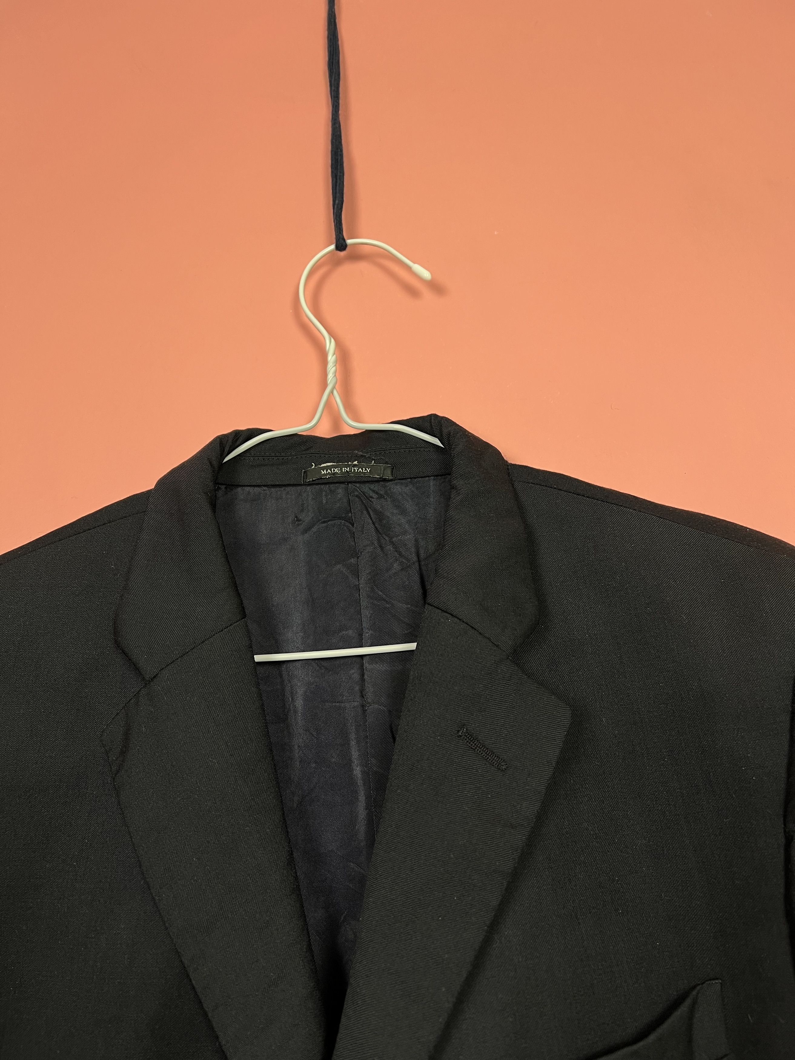 Prada Prada milano classic blazer Italy black designer Size 50R - 11 Thumbnail