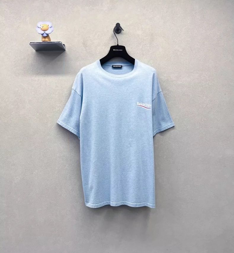 Balenciaga Balenciaga Cola Printed Round Neck Short Sleeve T-Shirt Size US S / EU 44-46 / 1 - 1 Thumbnail