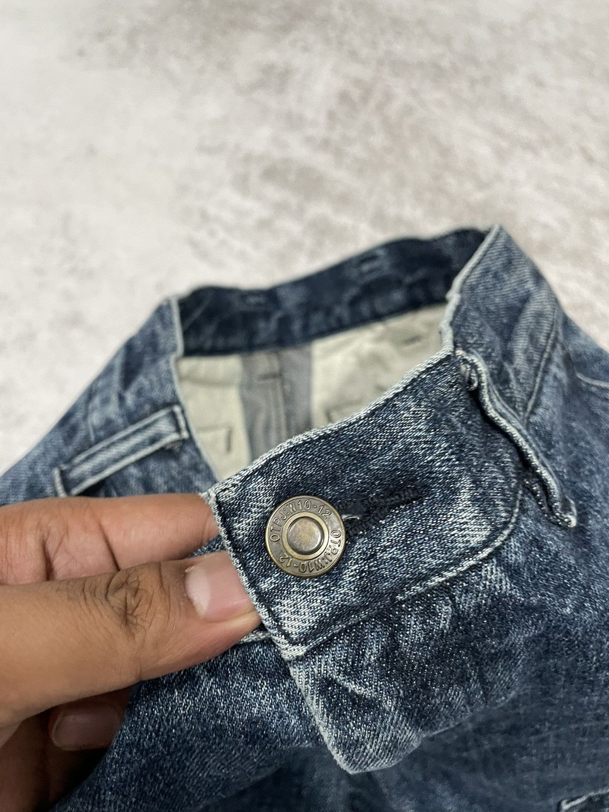 Hysteric Glamour × If Six Was Nine × Le Grande Bleu (L.G.B.) 2000s uniqlo japan cargo bagy denim kapital style Size US 29 - 3 Thumbnail