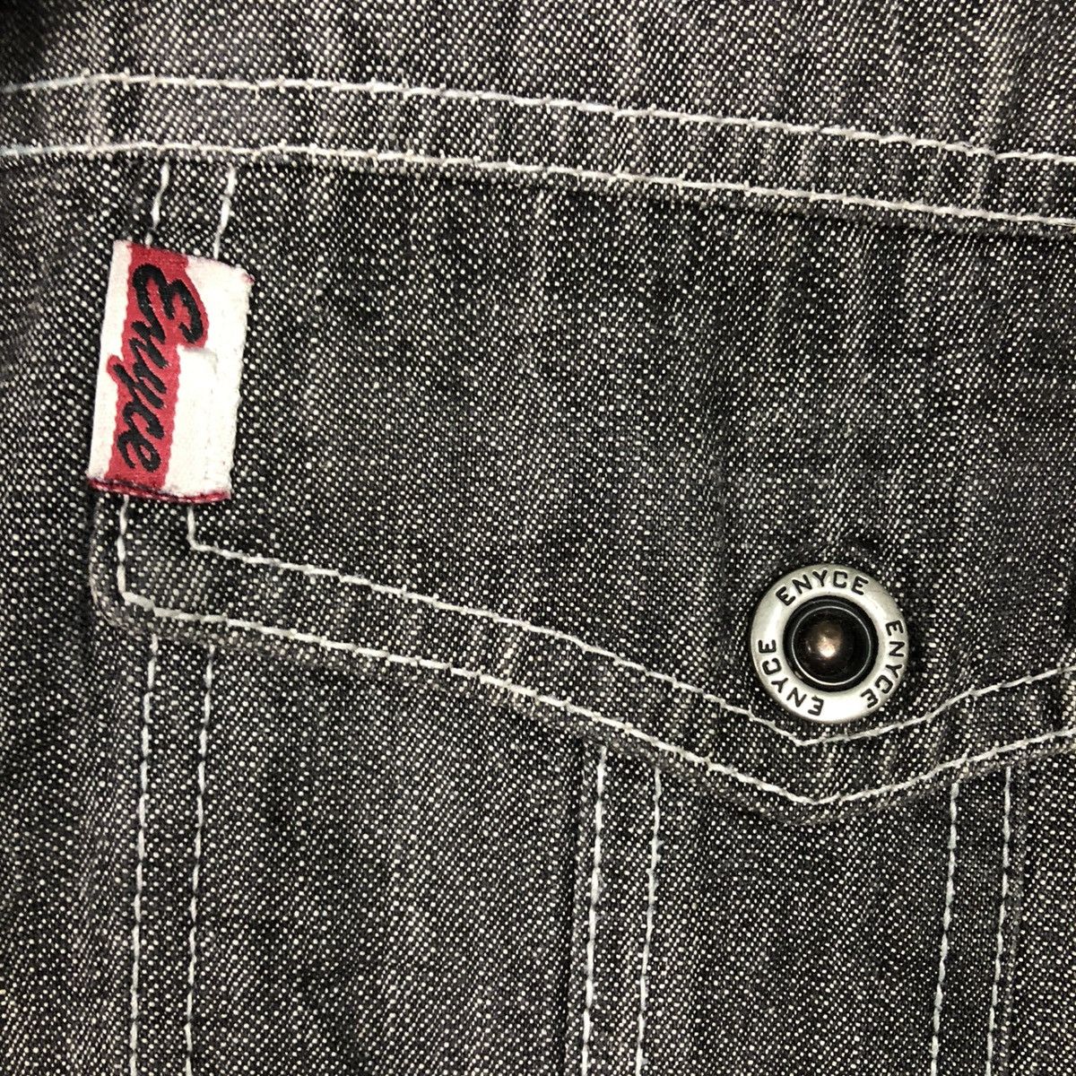 Vintage 🔥VINTAGE DENIM CHORE WORK JACKET ENYCEE ISSEY MIYAKE Size US XXL / EU 58 / 5 - 18 Thumbnail