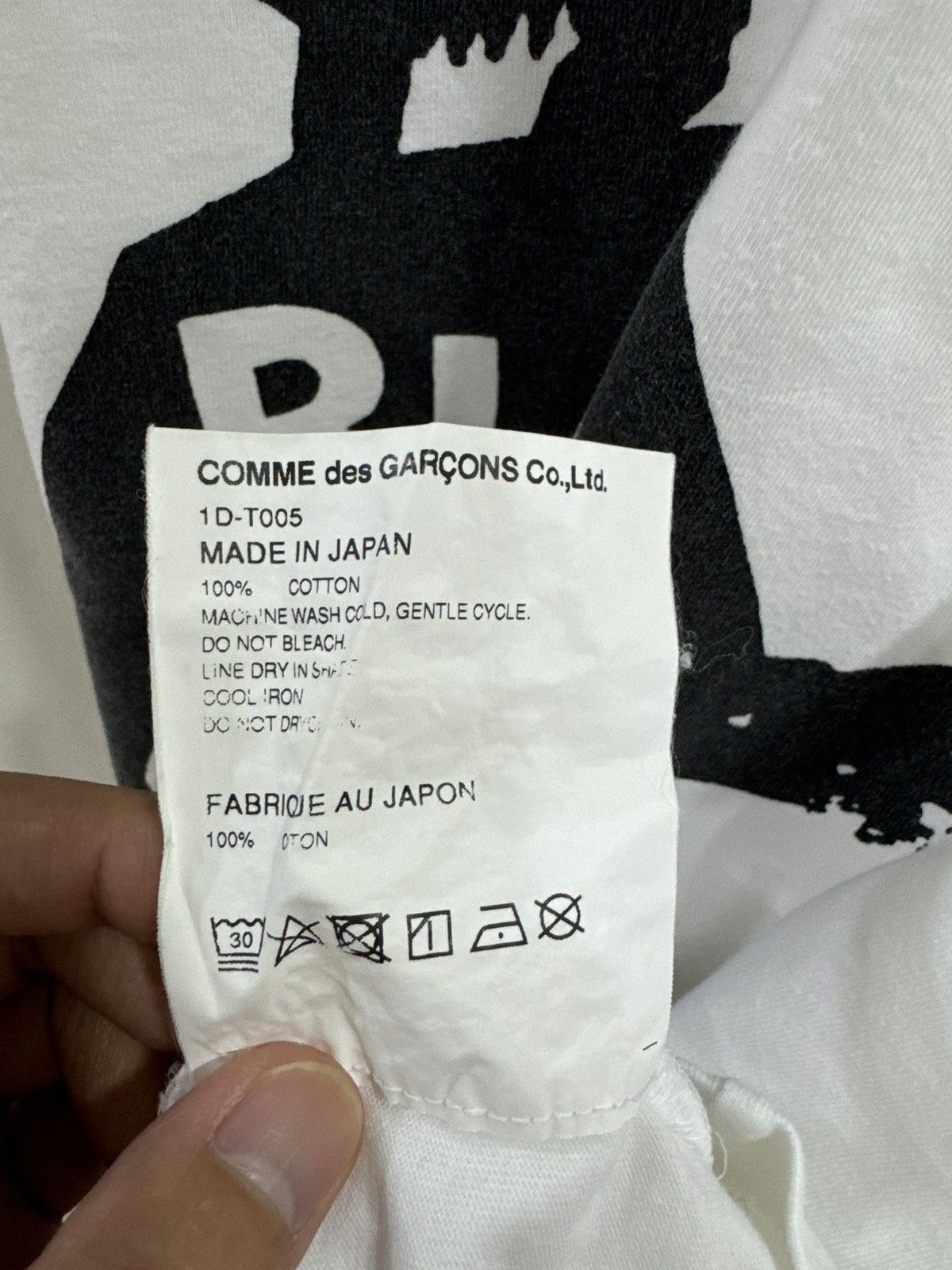 Comme des Garcons Black COMME DES GARCONS BLACK SHIRT Size US M / EU 48-50 / 2 - 7 Thumbnail