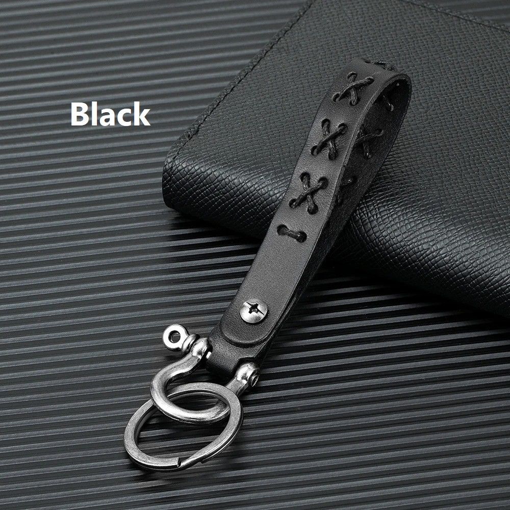 Other Cowhide Wrist Key Leather Shackle Keychain Keyring Holder Size ONE SIZE - 2 Thumbnail
