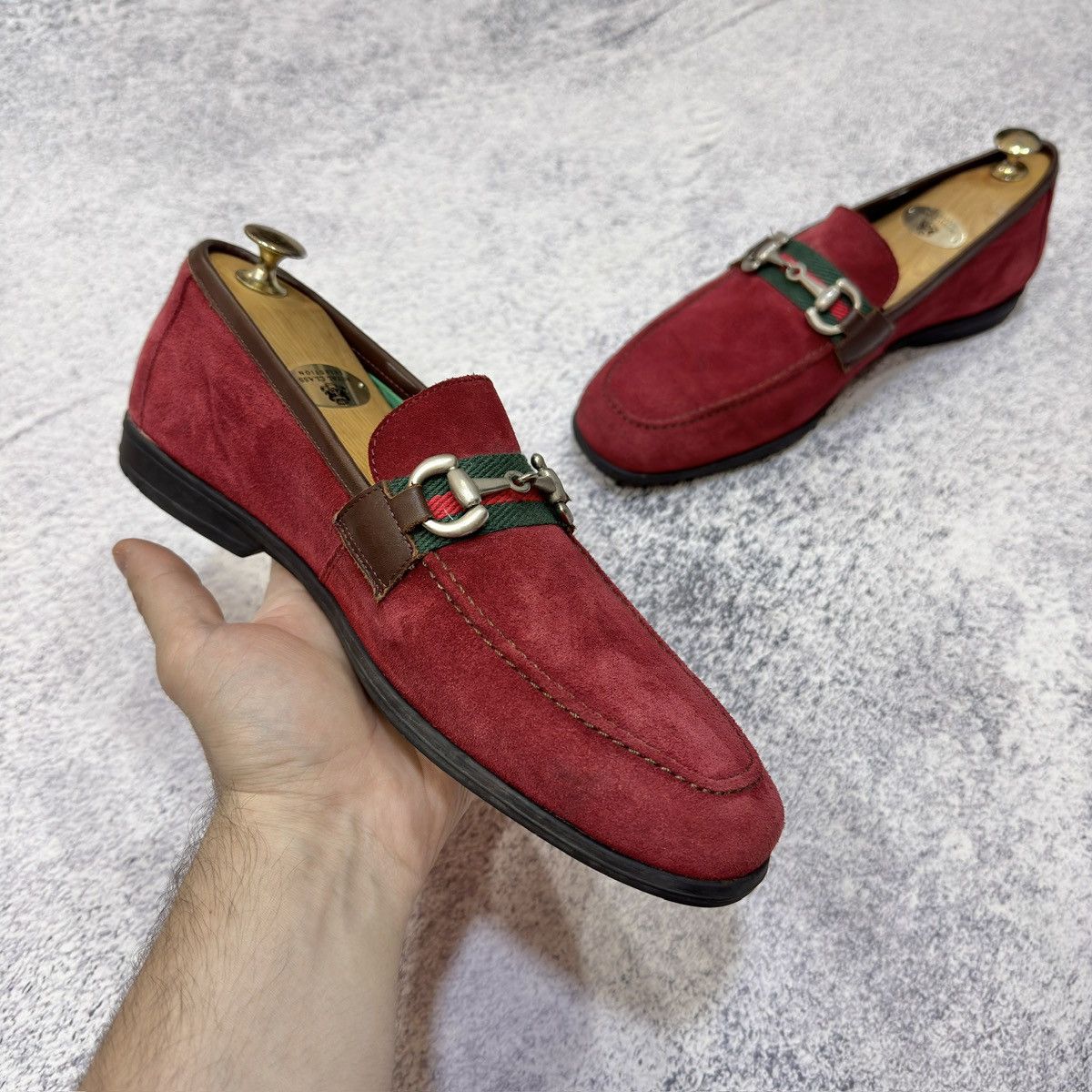 Other Trotters Horsebit Suede Lofers US9 UK8 EU42 27cm Size US 9 / EU 42 - 6 Thumbnail