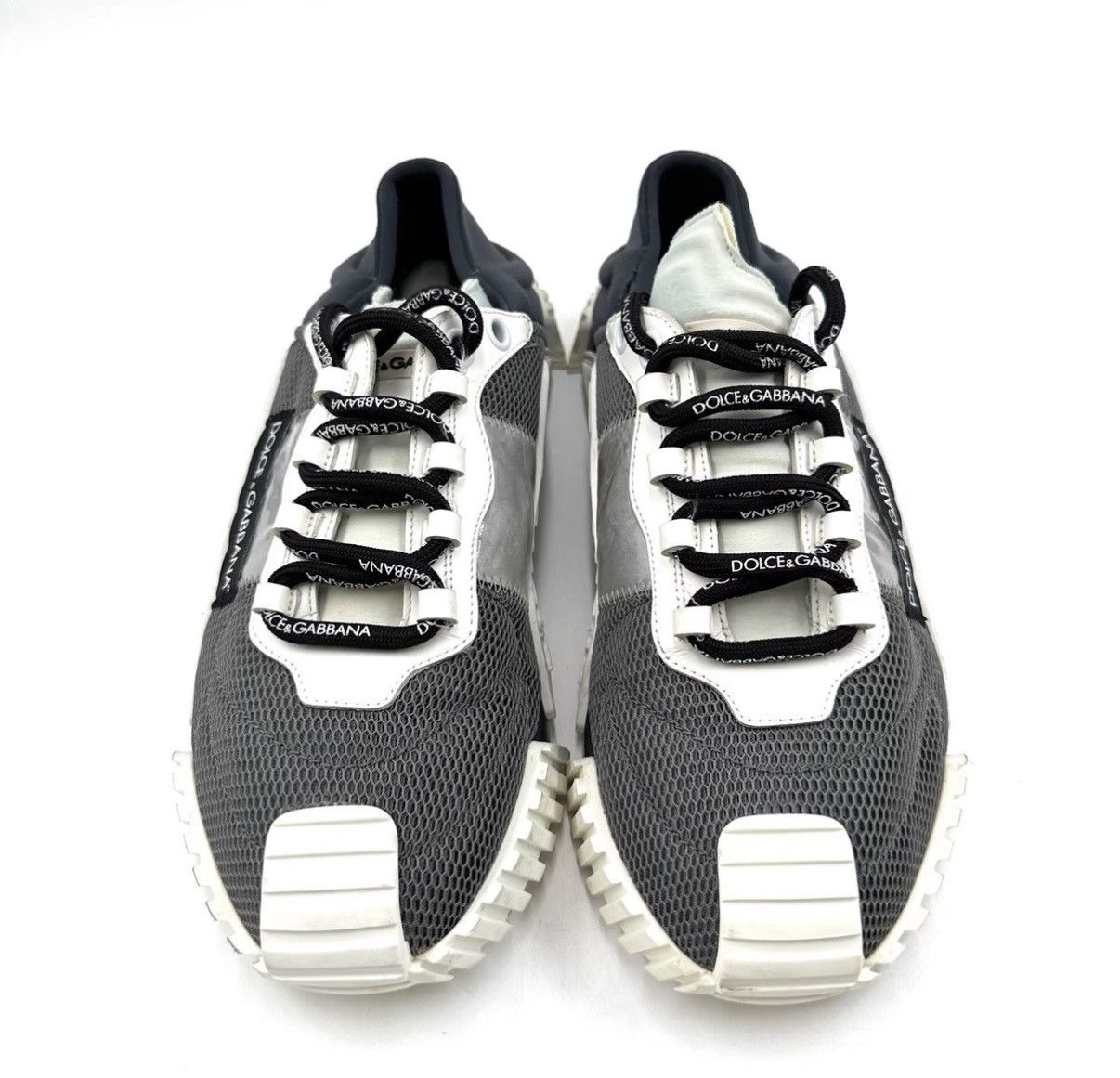 Dolce & Gabbana Dolce & Gabbana DG Gray White Men's Casual Sneakers K12 Size US 9 / EU 42 - 2 Thumbnail