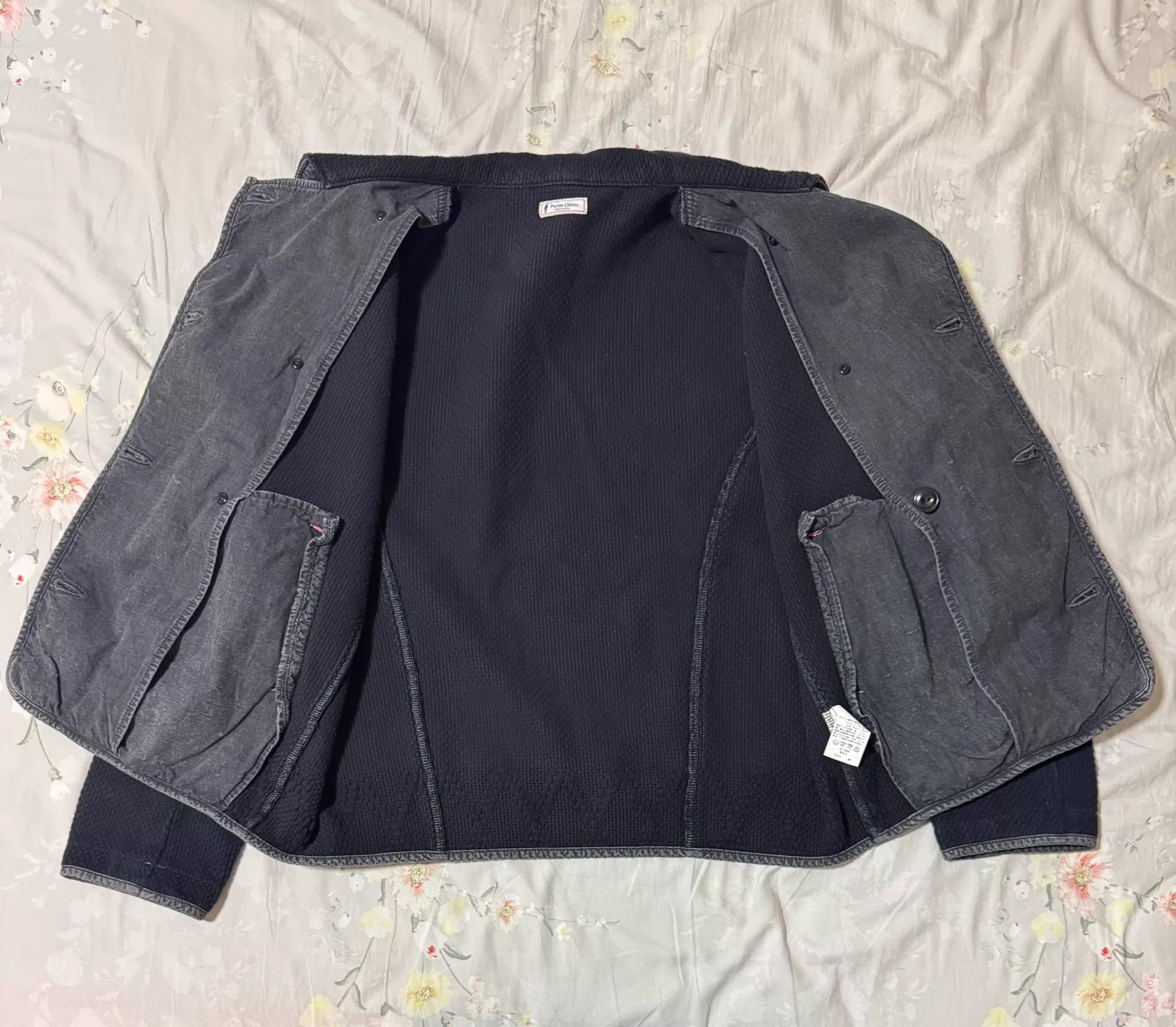 Porter Porter Classic Indigo Sashiko Kendo Jacket M Black Size US L / EU 52-54 / 3 - 4 Thumbnail