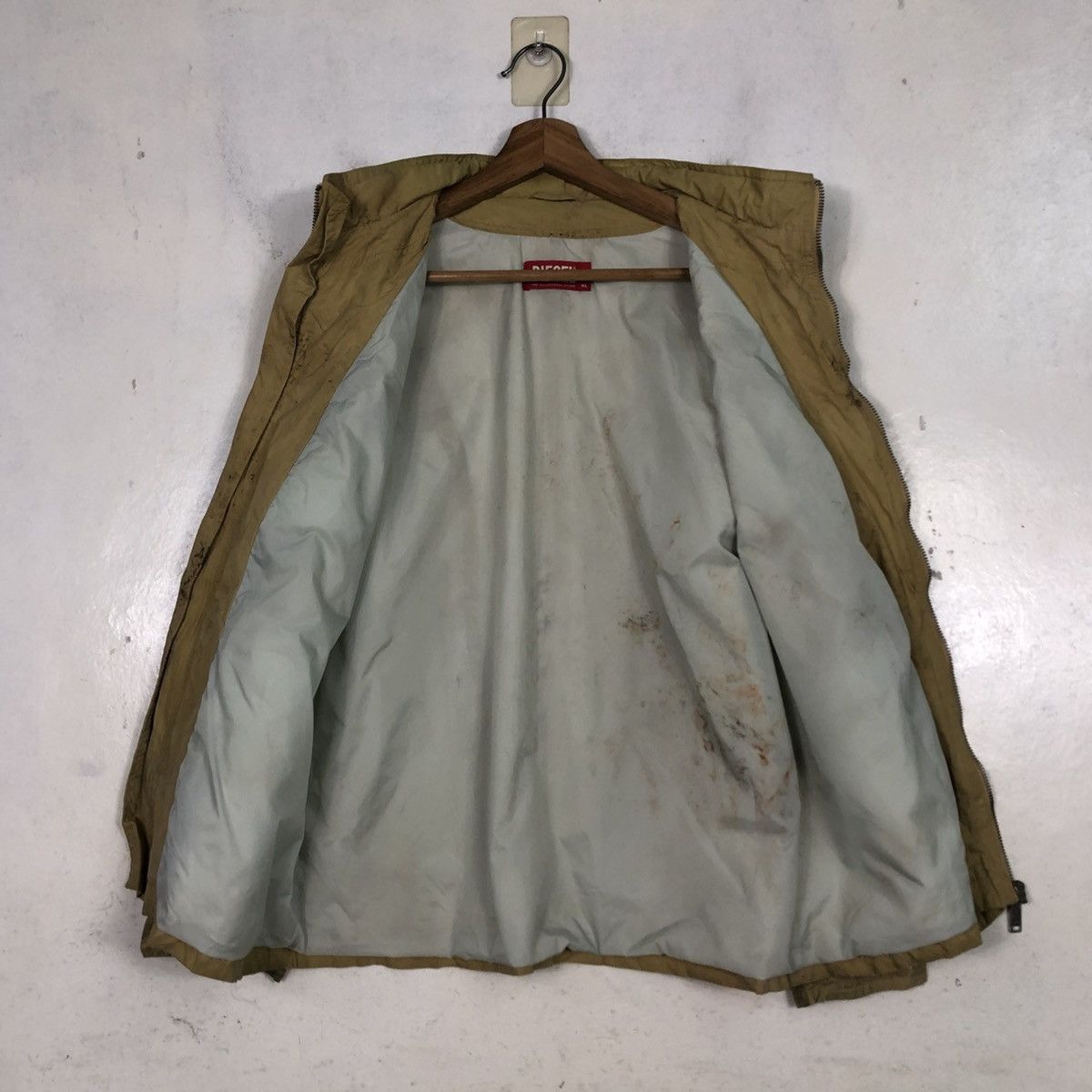 Japanese Brand 📌Biker Jacket Diesel Insulated Bondage Size US XL / EU 56 / 4 - 18 Thumbnail