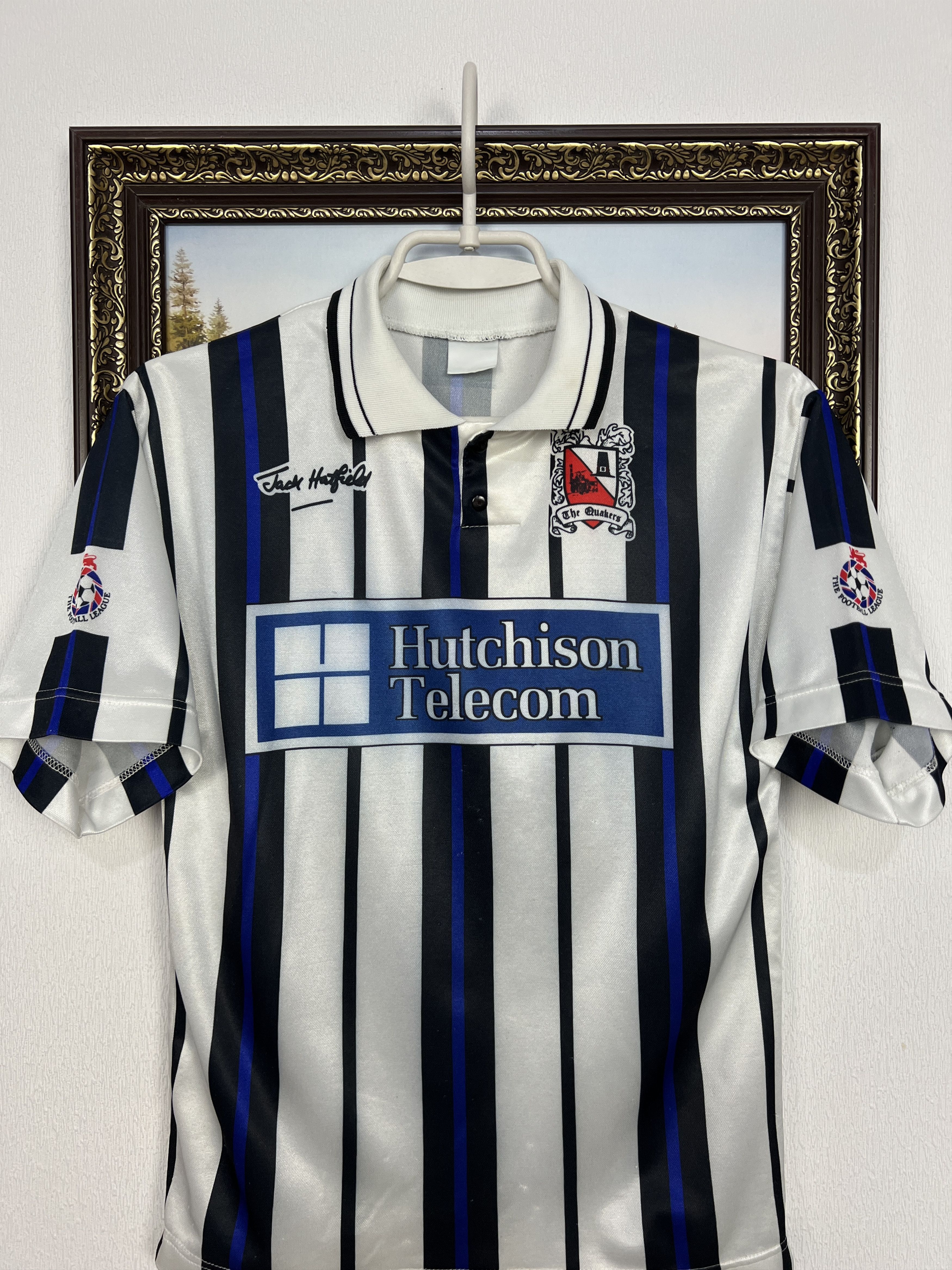 Vintage Darlington Home football shirt 1993 Soccer Size Boys Size US XS / EU 42 / 0 - 2 Thumbnail