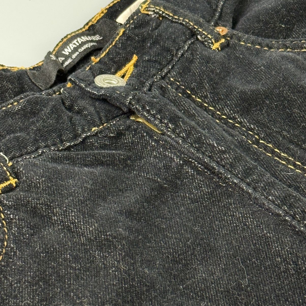 Junya Watanabe Junya Watanabe - AD2005 - Velour Wide-Leg Pants Size US 33 - 10 Thumbnail