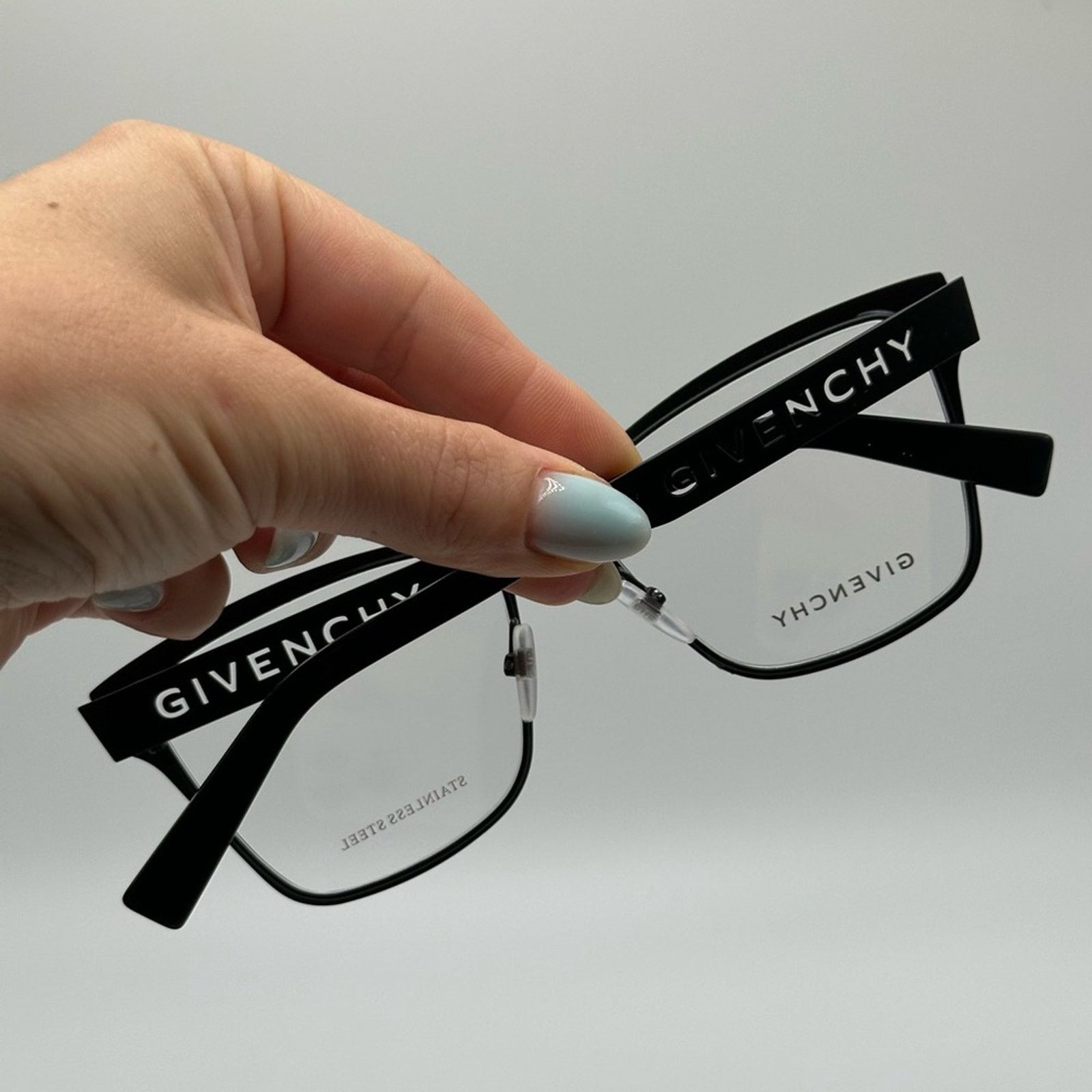 Givenchy BRAND NEW GIVENCHY GV0157 003 Matte Black Unisex Eyeglasses Size ONE SIZE - 8 Thumbnail