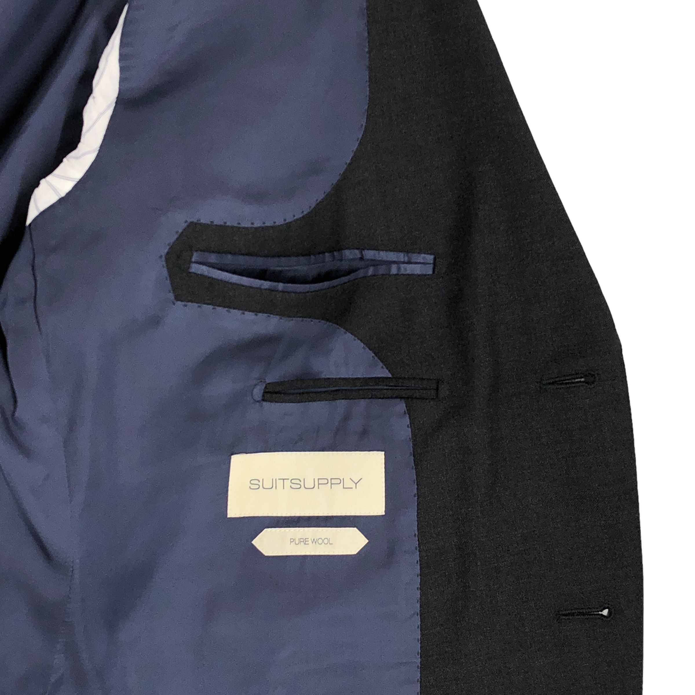 Suitsupply Napoli Pure Wool Blazer Size EU:29; UK:48S; US:48S Size 48S - 7 Thumbnail