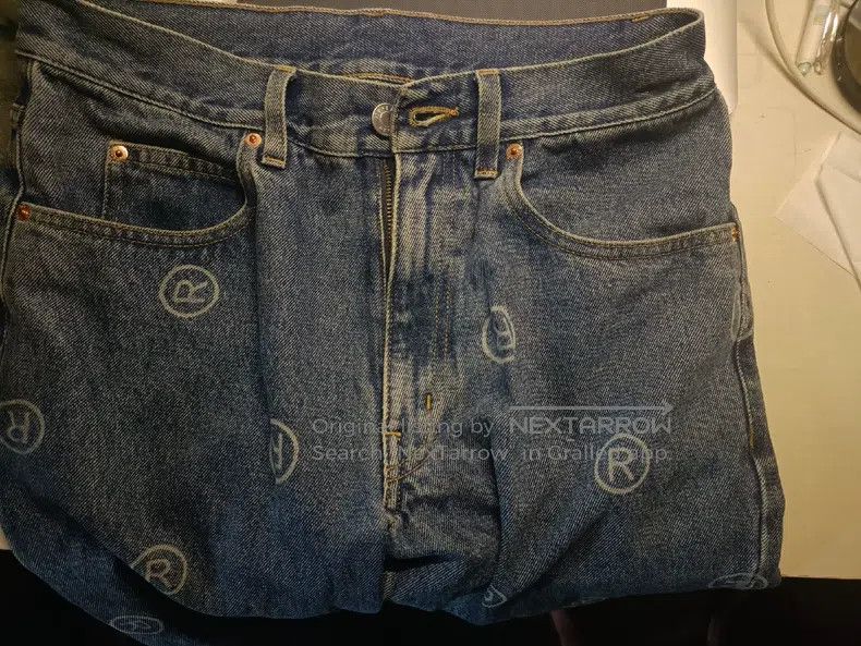 Martine Rose Martine Rose Size s FW22 logo printed jeans Size US 28 / EU 44 - 5 Thumbnail