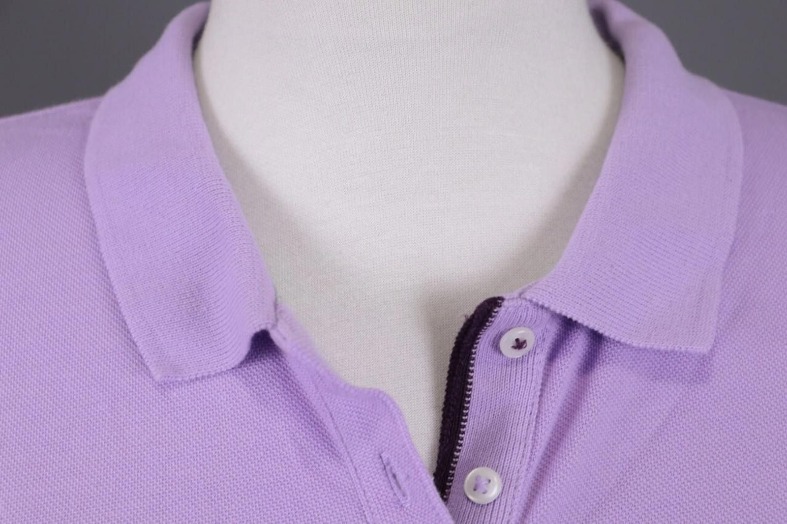 KJUS KJUS Ladies Sanna Polo S/S Purple BMW Polo Shirt Size 40 / L Size M / US 6-8 / IT 42-44 - 3 Thumbnail