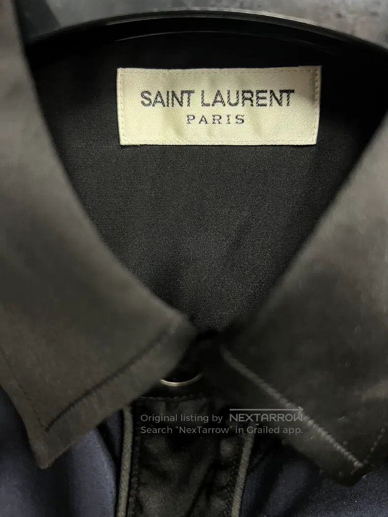 Saint Laurent Paris Saint Laurent Paris Mulberry Silk Shirt Size US S / EU 44-46 / 1 - 3 Thumbnail
