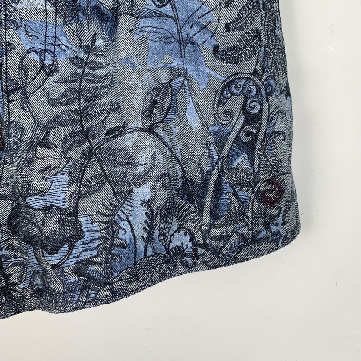 Dior Christian Dior All-over Floral Print Casual Shorts K26WX Size 25" / US 0 / IT 36 - 4 Thumbnail