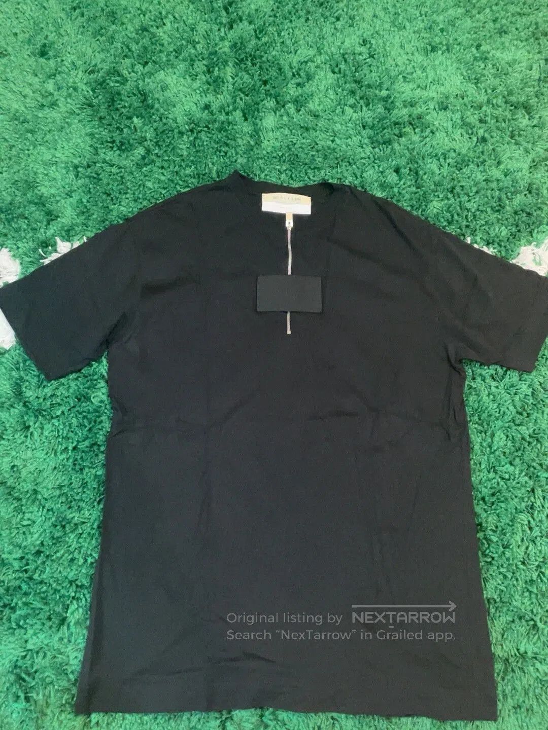 1017 ALYX 9SM 1017 Alyx 9SM Black Zip Tee. Size US XL / EU 56 / 4 - 1 Thumbnail