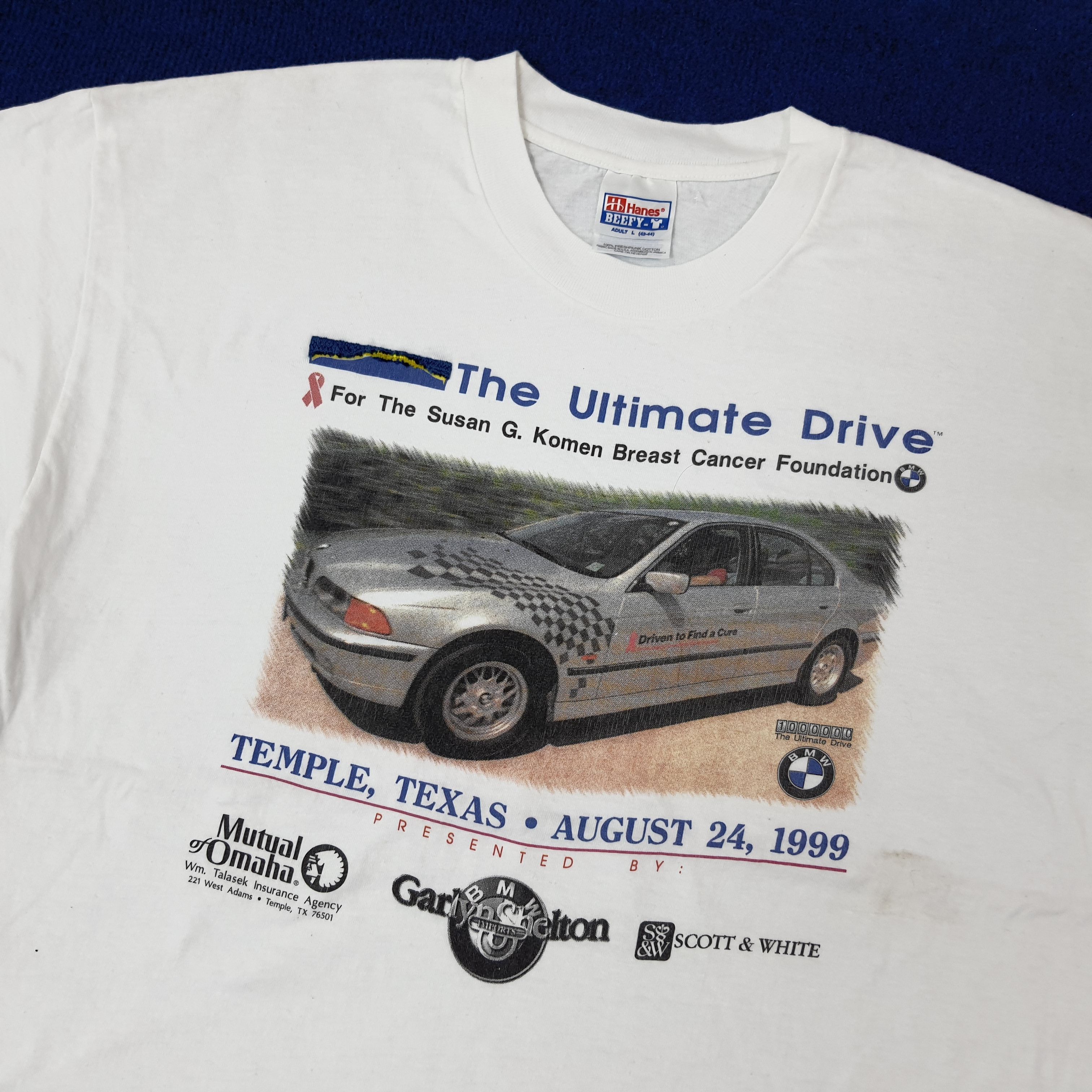 BMW Vintage BMW Automobile Sports 90s Tshirt C223N67 Size US L / EU 52-54 / 3 - 2 Thumbnail
