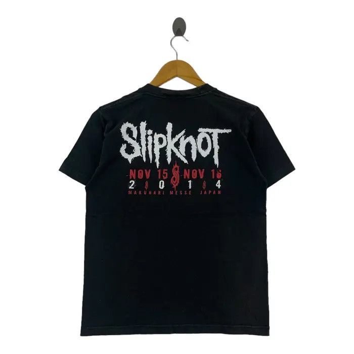 Vintage SLIPKNOT KNOT FEST Japan Heavy Metal Tee Shirt Size US S / EU 44-46 / 1 - 3 Thumbnail