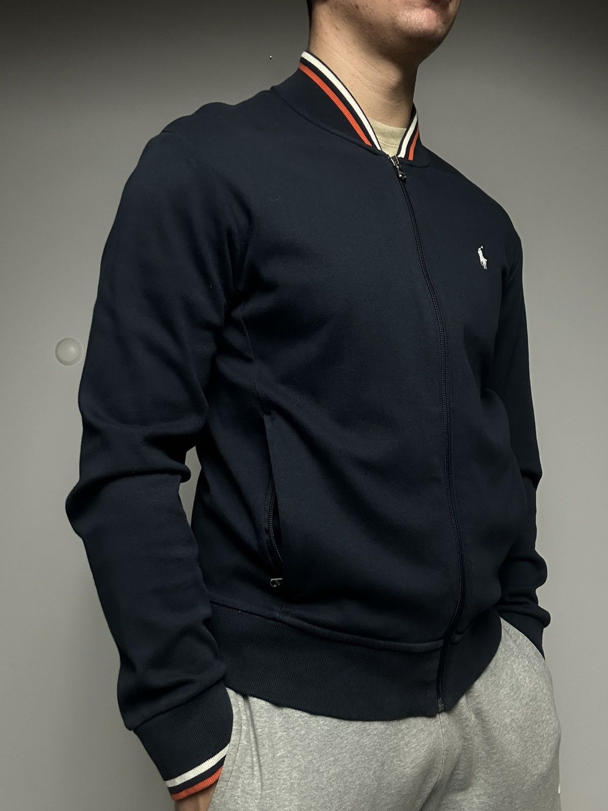 Polo Ralph Lauren Mens Zip Hoodie Polo Ralph Lauren Oldmoney Avantgarde Size US M / EU 48-50 / 2 - 3 Thumbnail