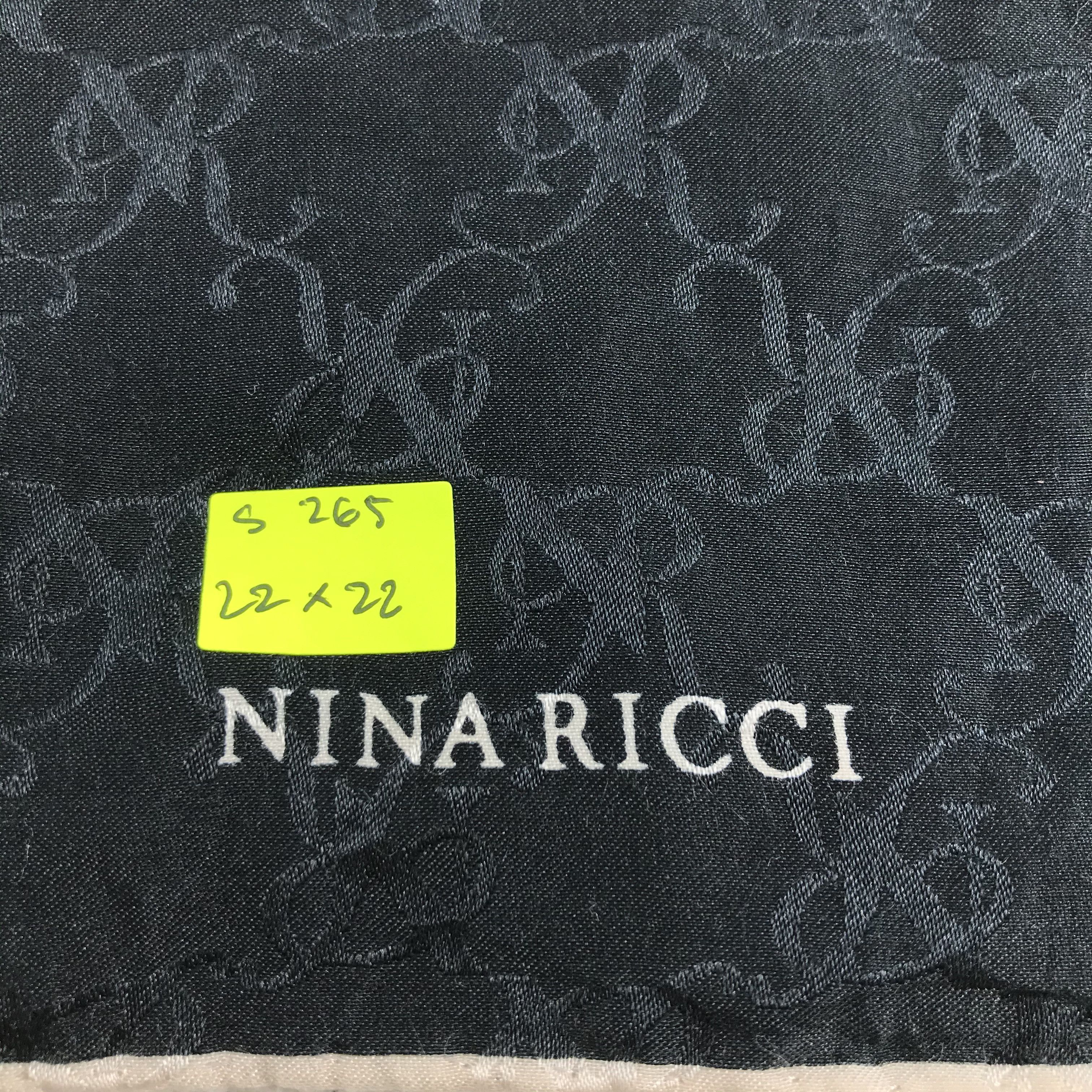 Nina Ricci × Vintage Nina Ricci Bandana / Handkerchief / Neckerchief - S265 Size ONE SIZE - 5 Thumbnail