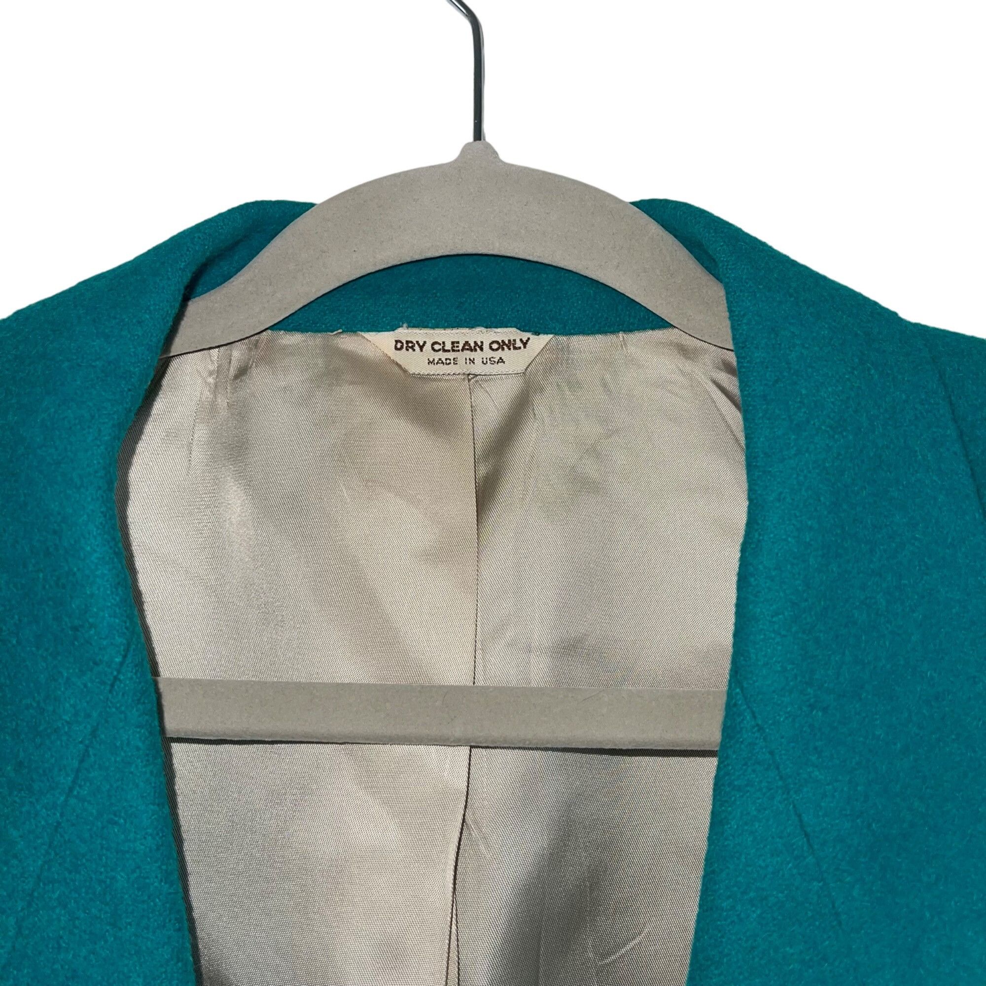 Nordstrom Nordstrom Vintage Womens Blazer Size 14 Green Size XL / US 12-14 / IT 48-50 - 8 Thumbnail
