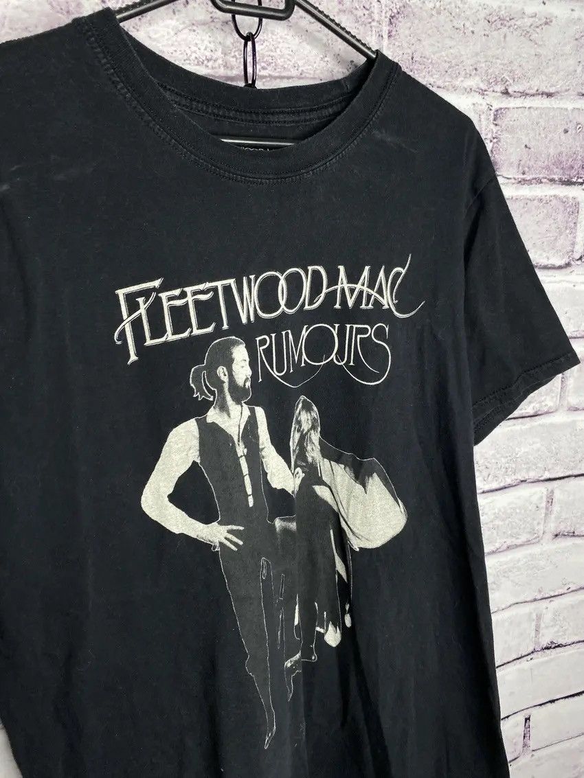 Band Tees Vintage Black Tee T-Shirt Fleetwood Mac Rumours 2015 Size US M / EU 48-50 / 2 - 6 Thumbnail